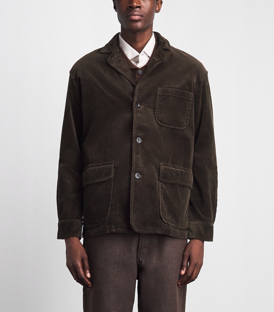 Polo Ralph Lauren Mens Cotton Corduroy Finley Jacket Dark Beech Image 4