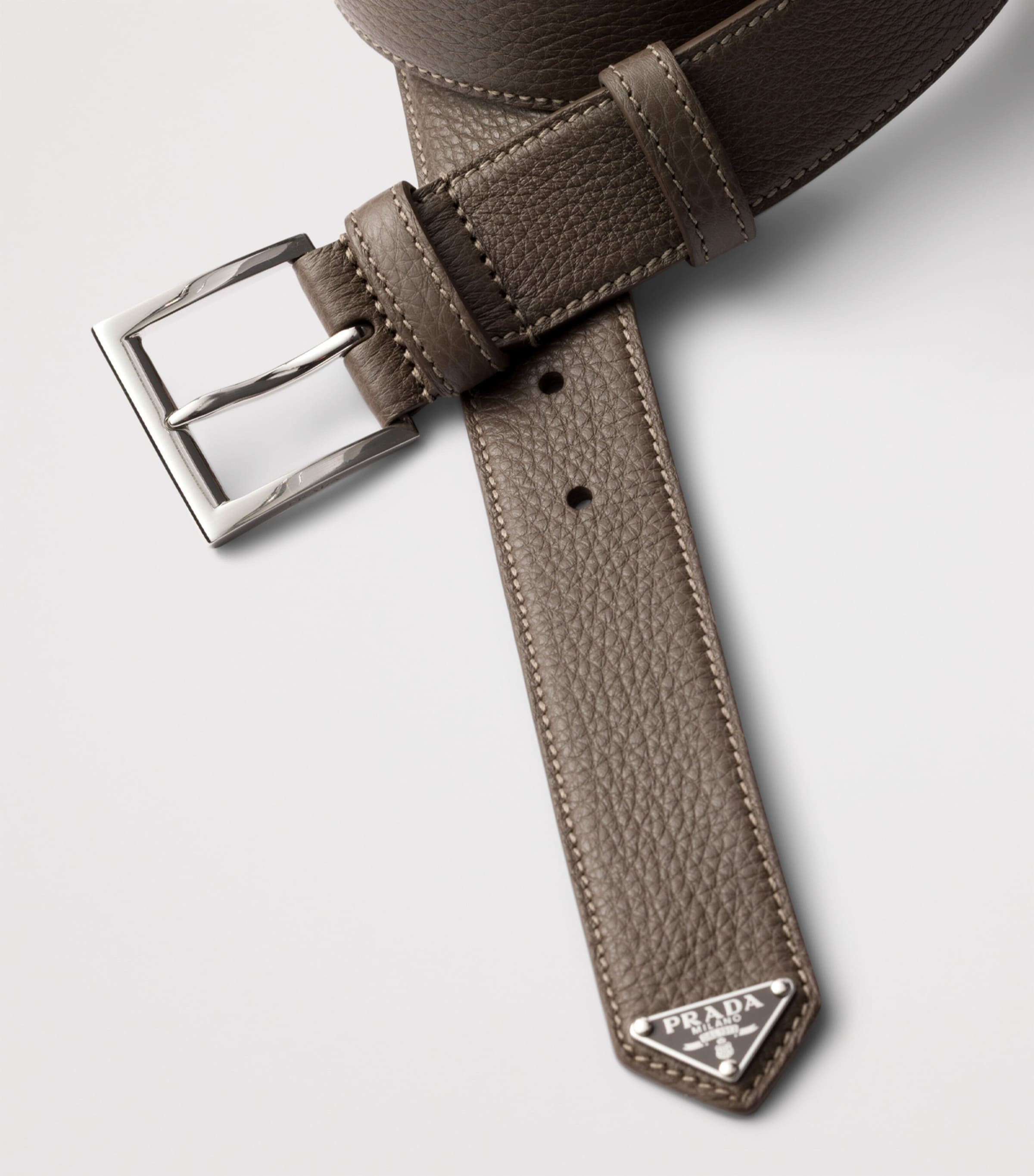 Leather Logo Belt F0218 Image 2
