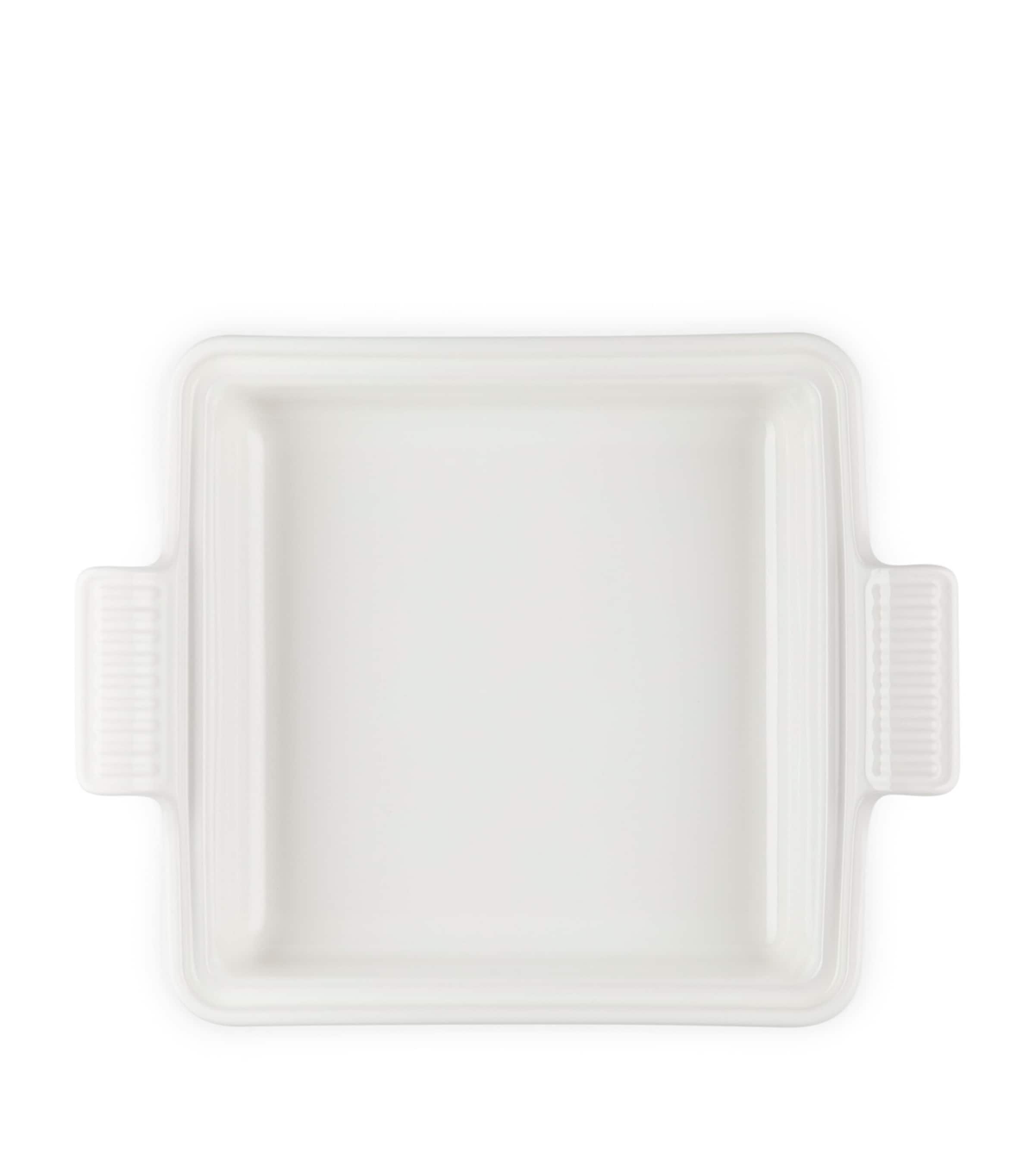 Le Creuset Stoneware Square Dish (23cm) Meringue Image 4