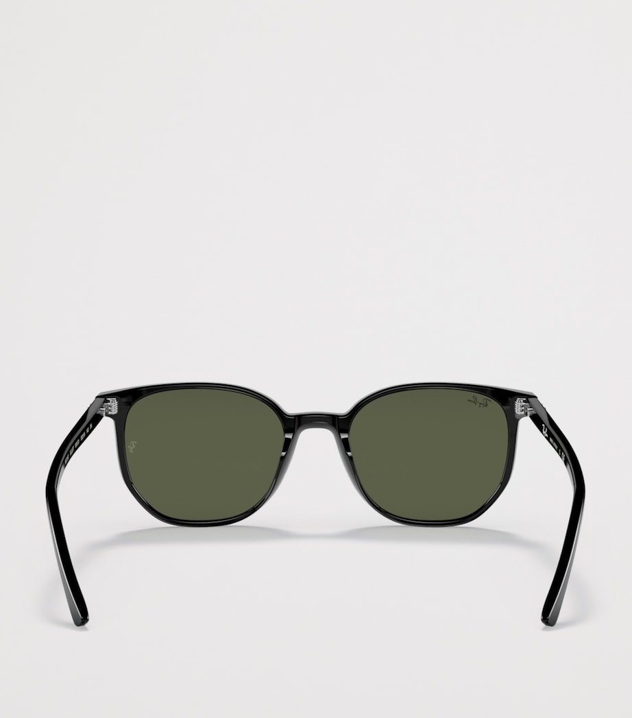 Ray-Ban Elliot Square Sunglasses Black Image 4