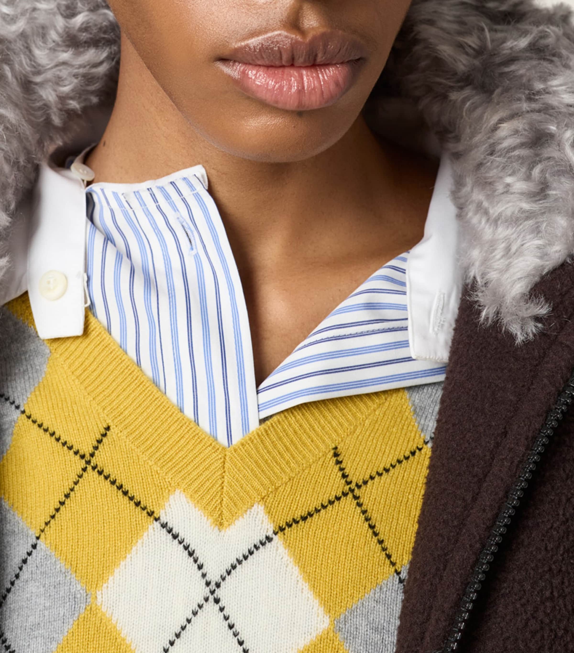 Fleece Cropped Jacket F0192 Image 6