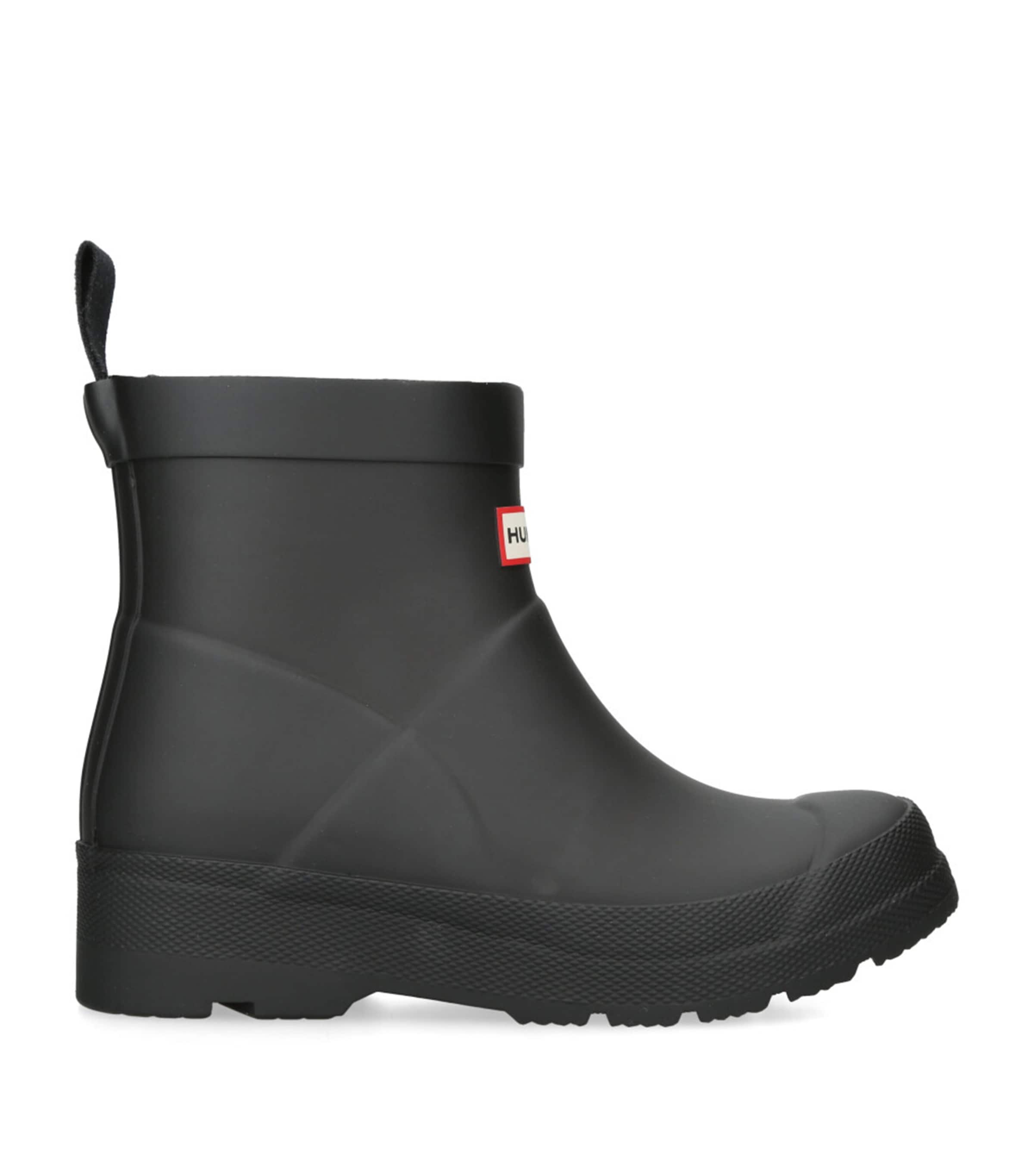 Little Kids Play Wellington Boots BLACK Image 1