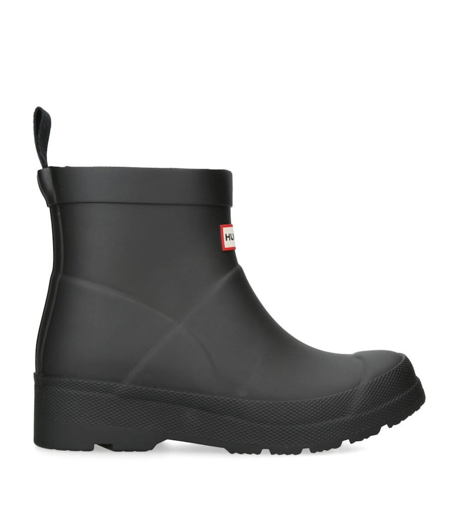 Little Kids Play Wellington Boots BLACK Image 1