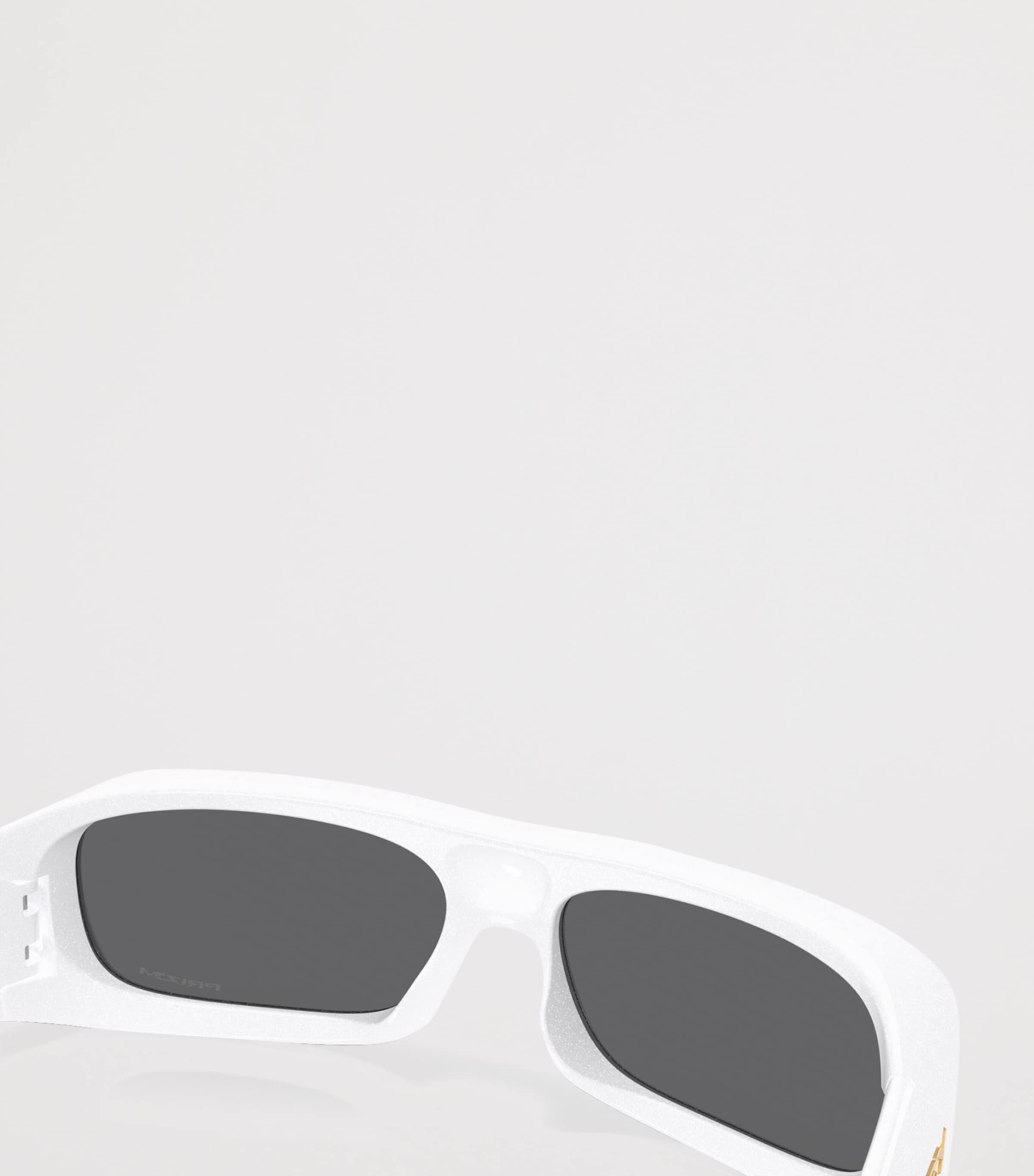 Oakley Permian Rectangle Sunglasses White Image 7