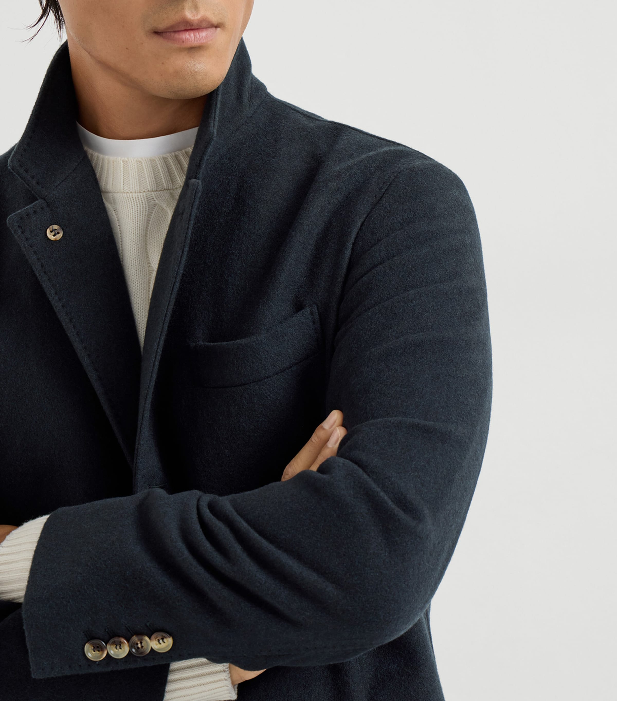 Brunello Cucinelli Mens Cashmere Blazer Image 6