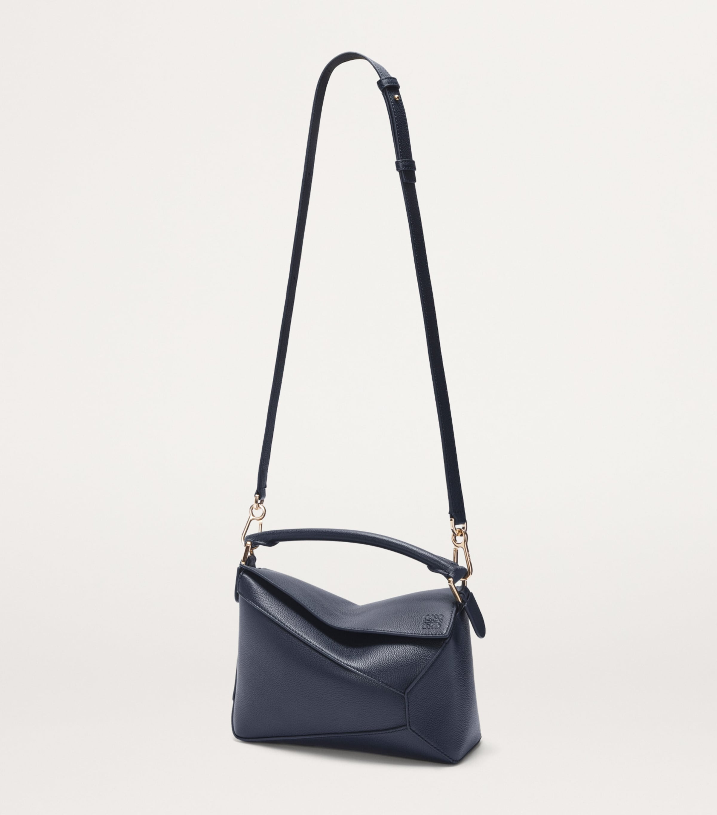 LOEWE Small Leather Puzzle Edge Top-Handle Bag | Harrods US