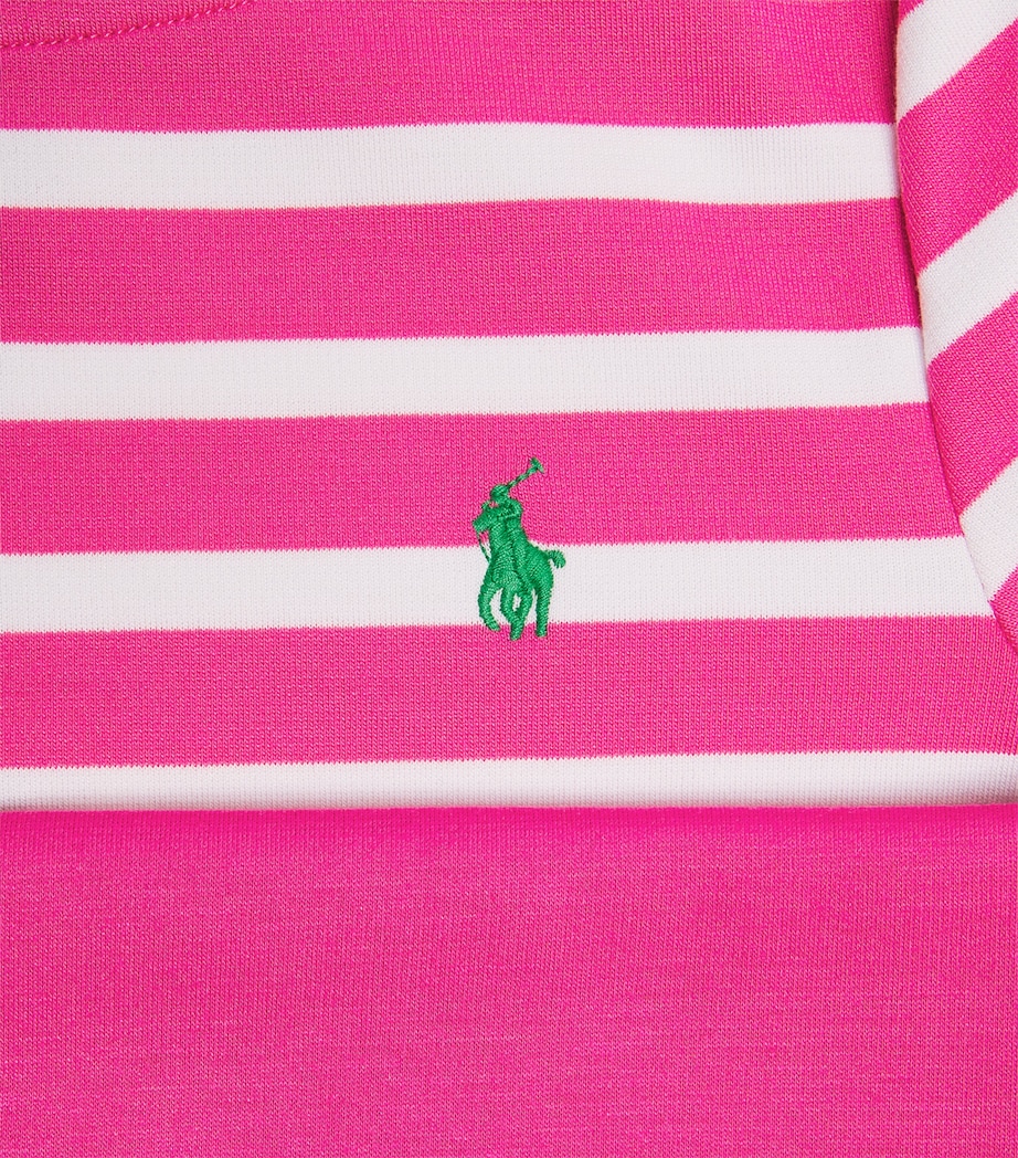 Jersey Stripe Day Dress (2-6 Years) COLGE PINK Image 3