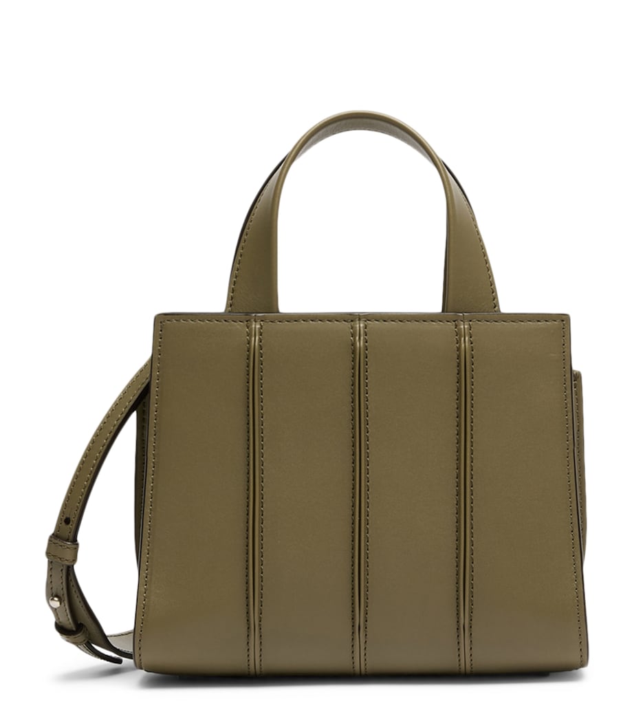 Max Mara Micro Whitney Top-Handle Bag Olive Green Image 1