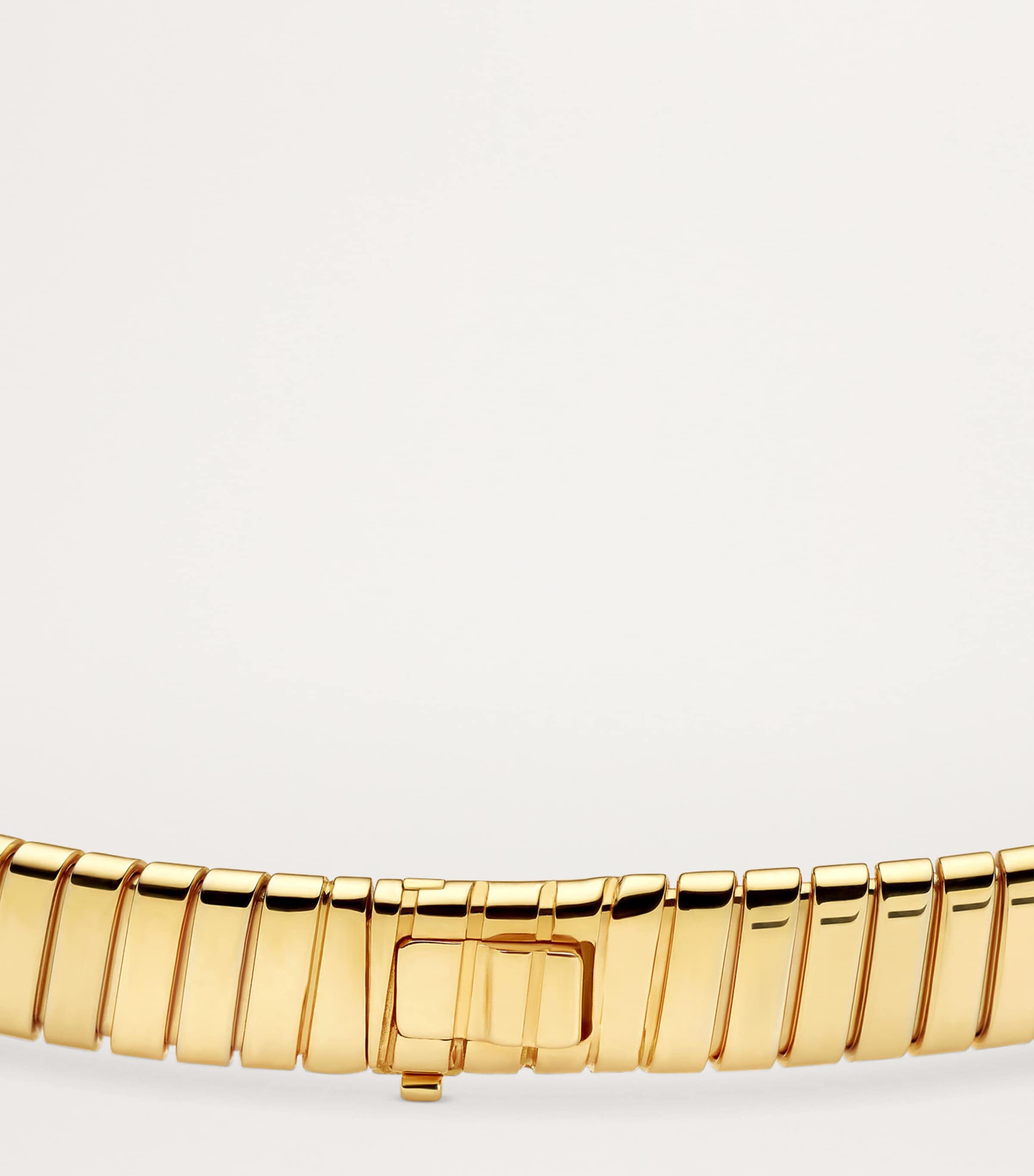 Yellow Gold Tubogas Necklace YELLOW GOLD Image 5