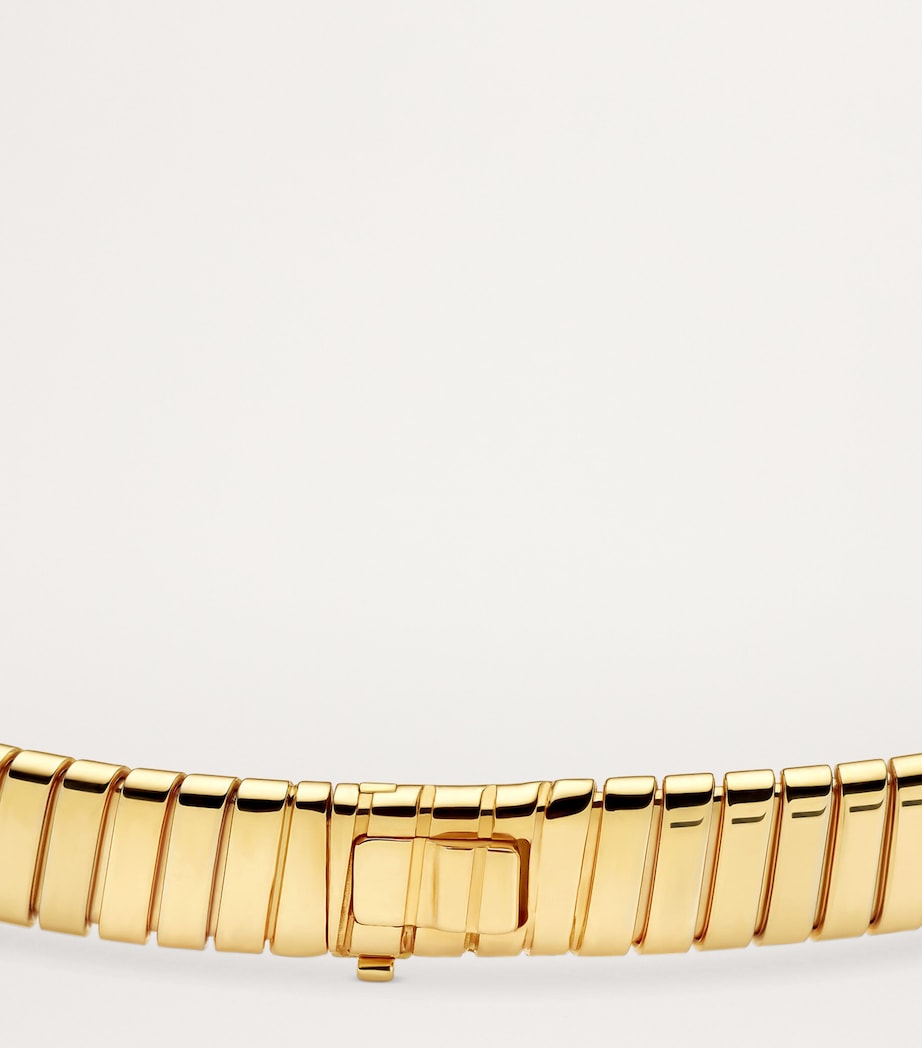 Yellow Gold Tubogas Necklace YELLOW GOLD Image 5