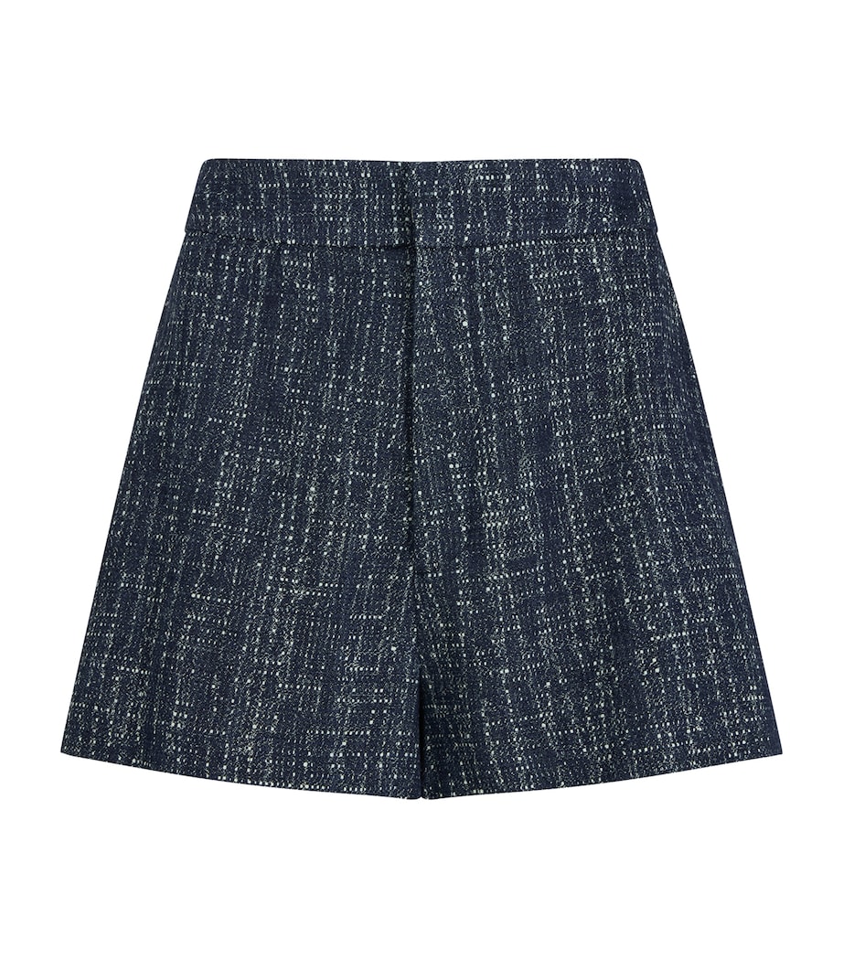 The Tweed Shorts INDIGO Image 1