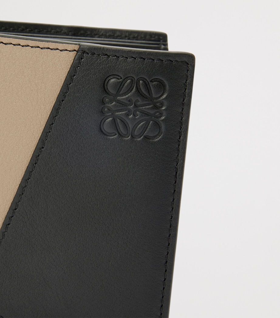 Leather Puzzle Edge Wallet INDIGO DYE/CORDA Image 5