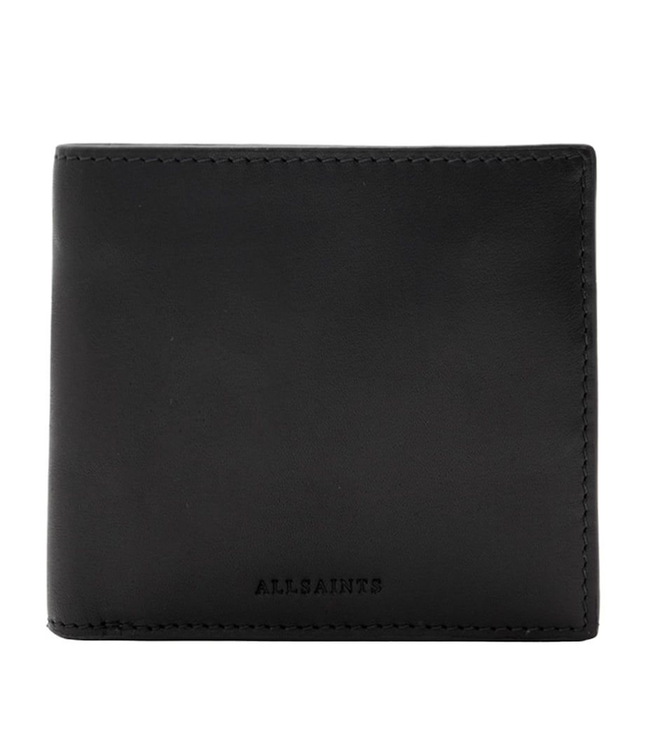 Calfskin Delph Bifold Wallet BLACK Image 1