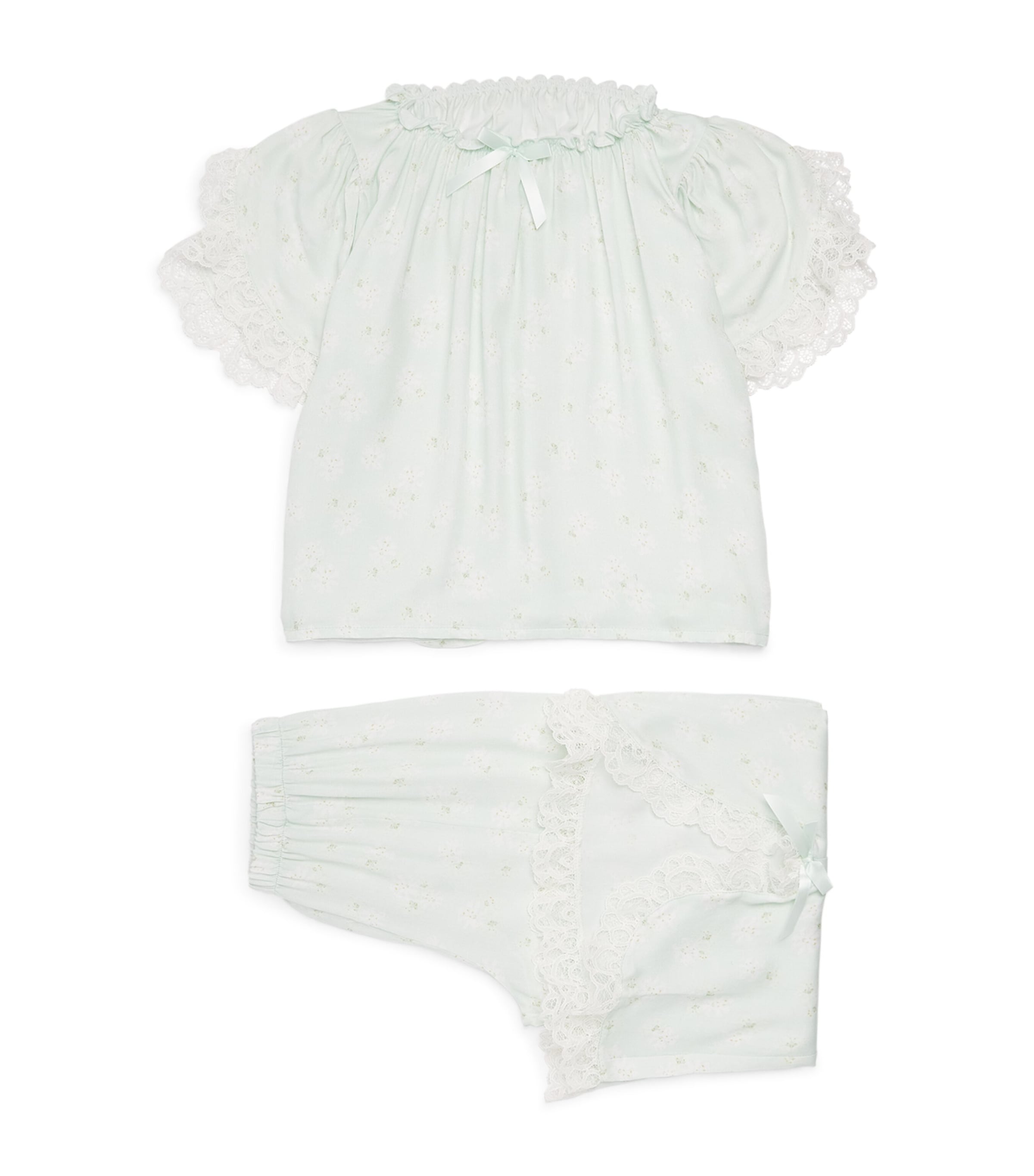 Milana Pyjamas (2-14 Years) MINTY FLOWERS Image 1