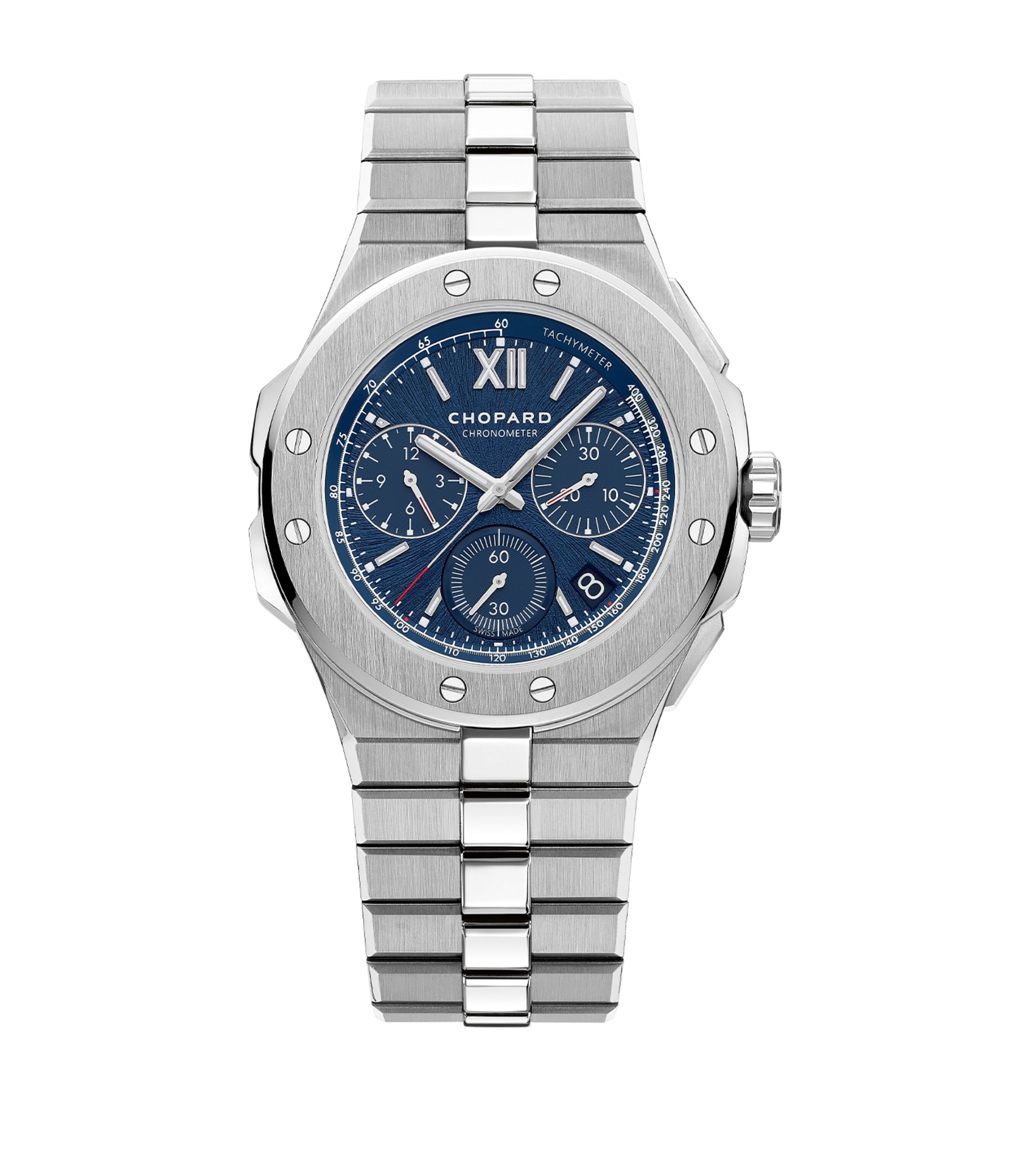 Chopard Stainless Steel Alpine Eagle Extra Large Automatic Watch In Silver