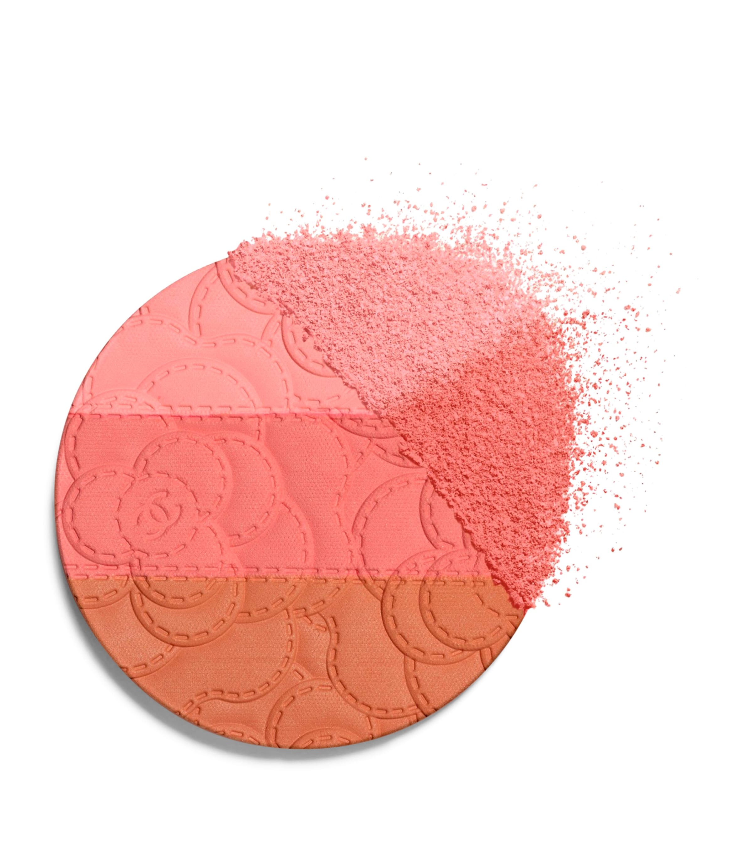 CHANEL CAMÉLIA FUTURA Powder Blush Trio | Harrods US