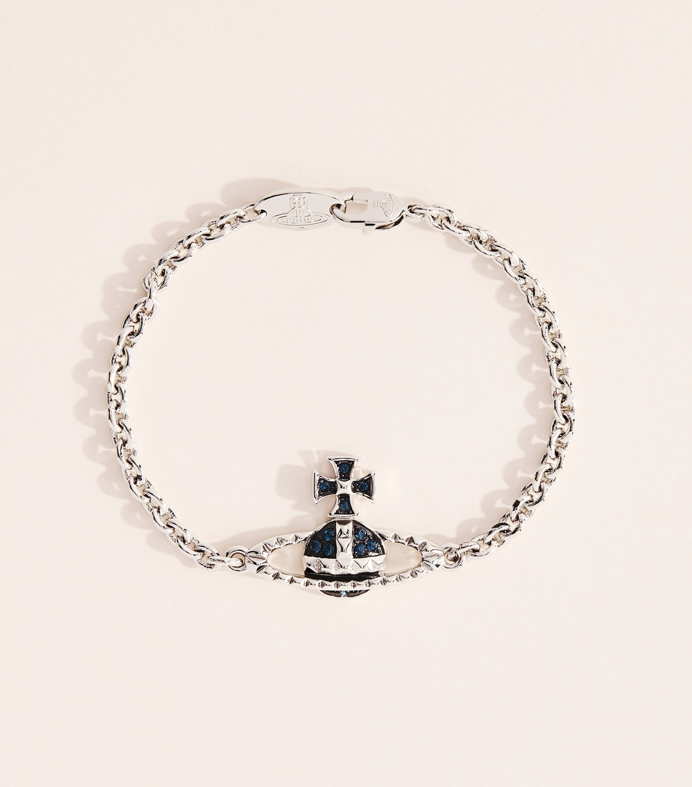 Vivienne Westwood Mayfair Bas Relief Bracelet Rhod/gnm/mon Cr Image 1
