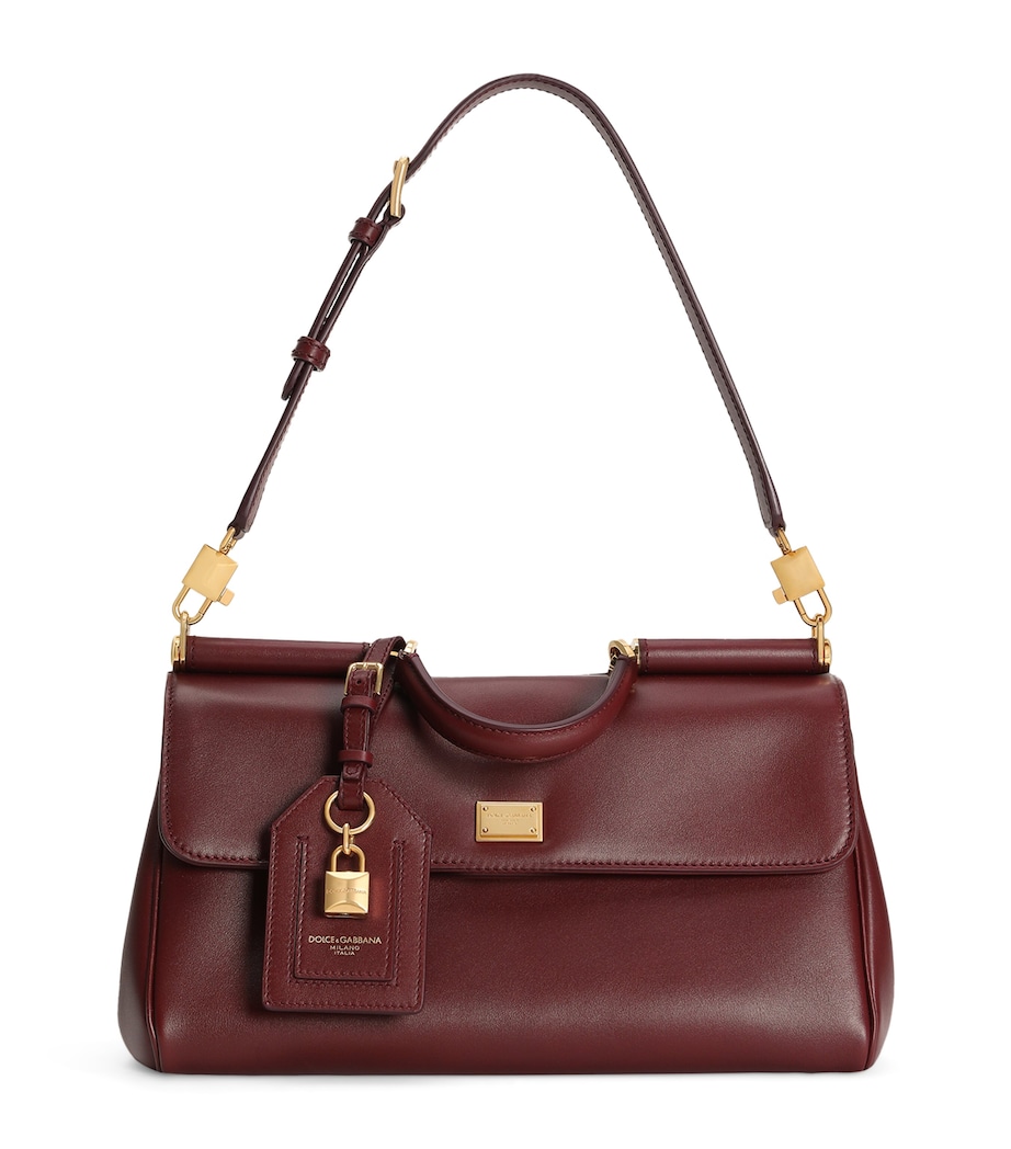 Leather My Sicily Bag 80346-BORDEAUX Image 1