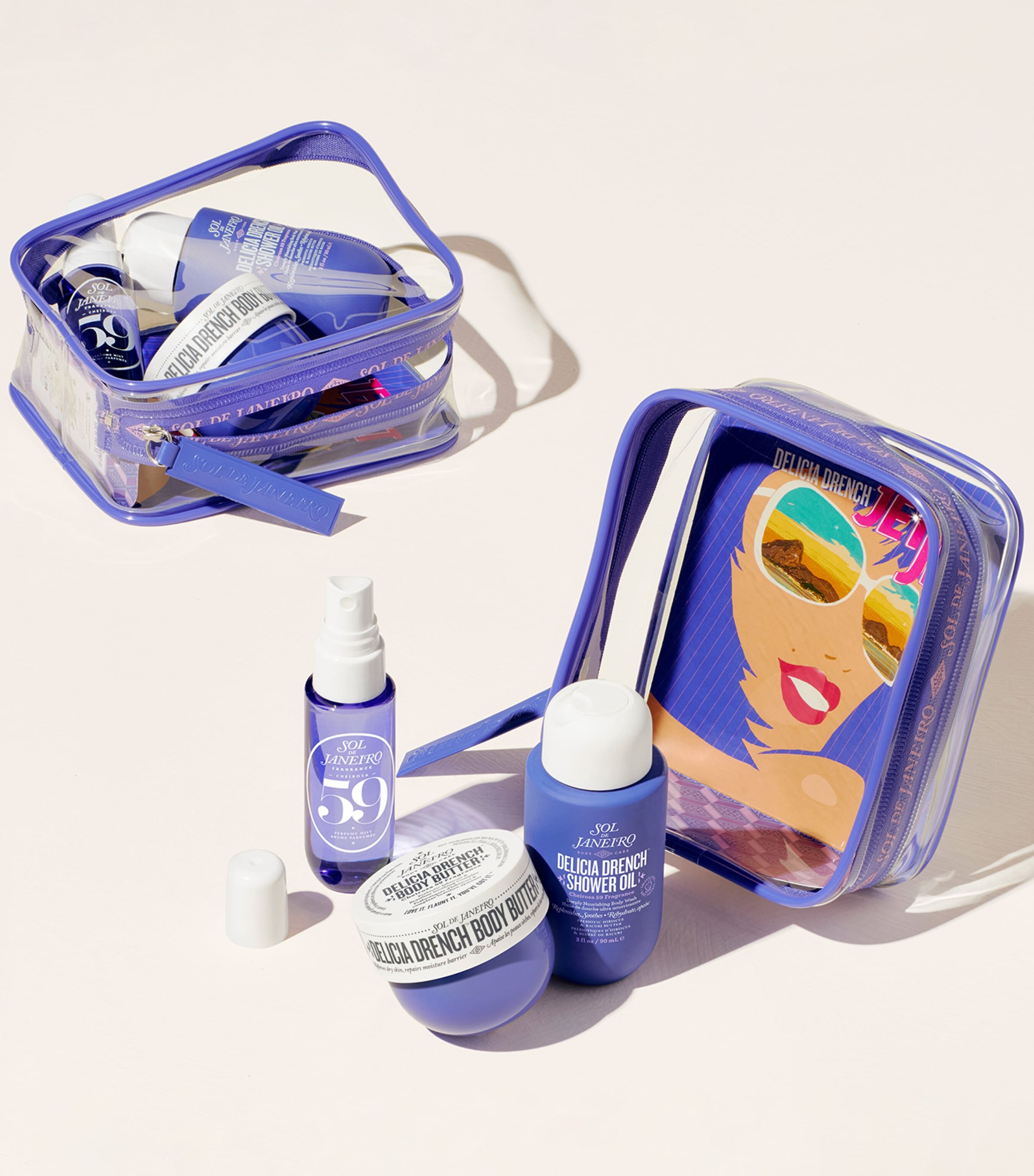 SOL DE JANEIRO Delica Drench Jet Set | Beauty Gift Sets | Bath & Body Gift Sets | Designers | SOL DE JANEIRO SOL DE JANEIRO Delica Drench Jet Set | Beauty Gift Sets | Bath & Body Gift Sets | Designers | SOL DE JANEIRO