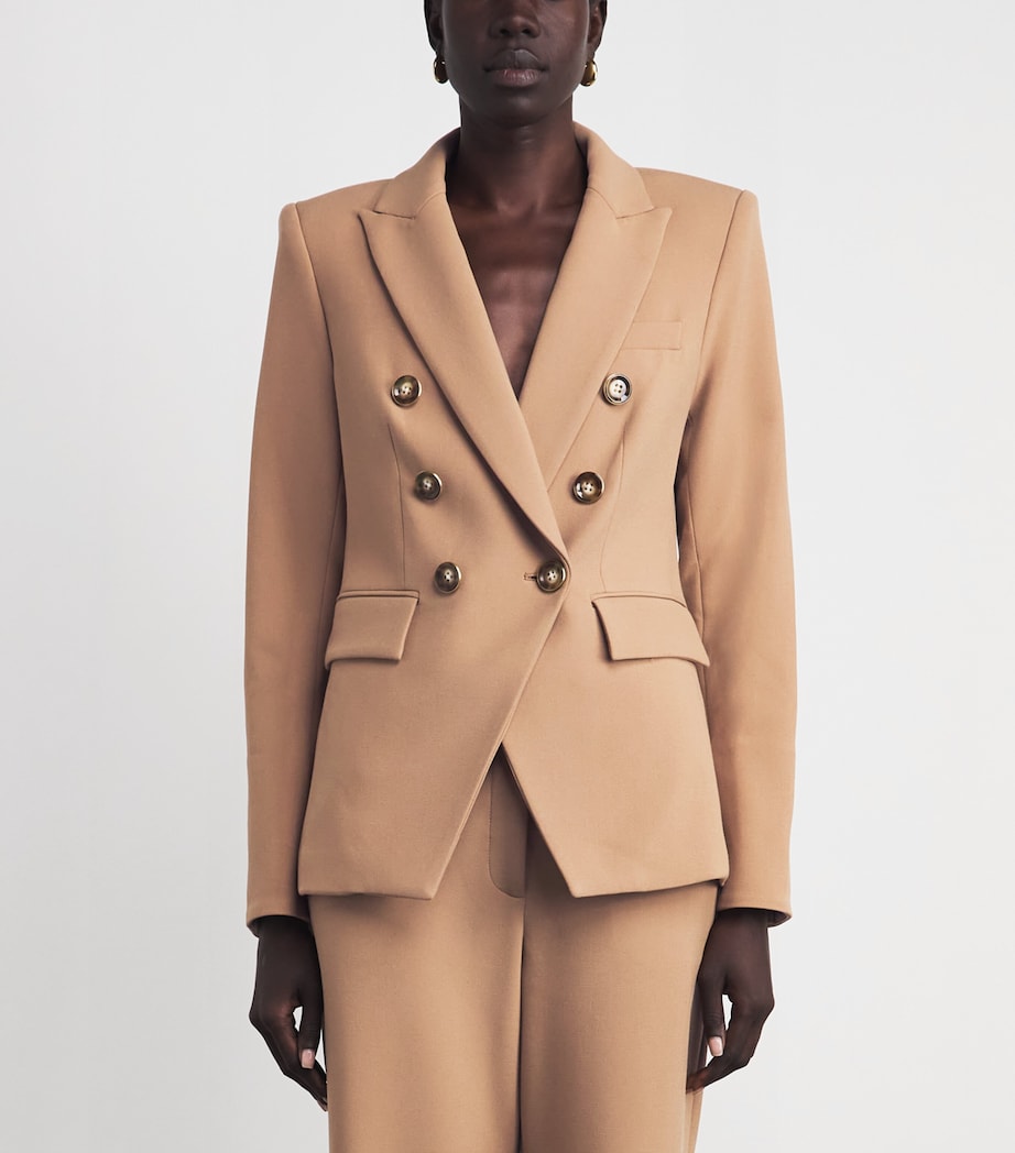 Veronica Beard Womens Miller Dickey Blazer Heritage Khaki Image 4