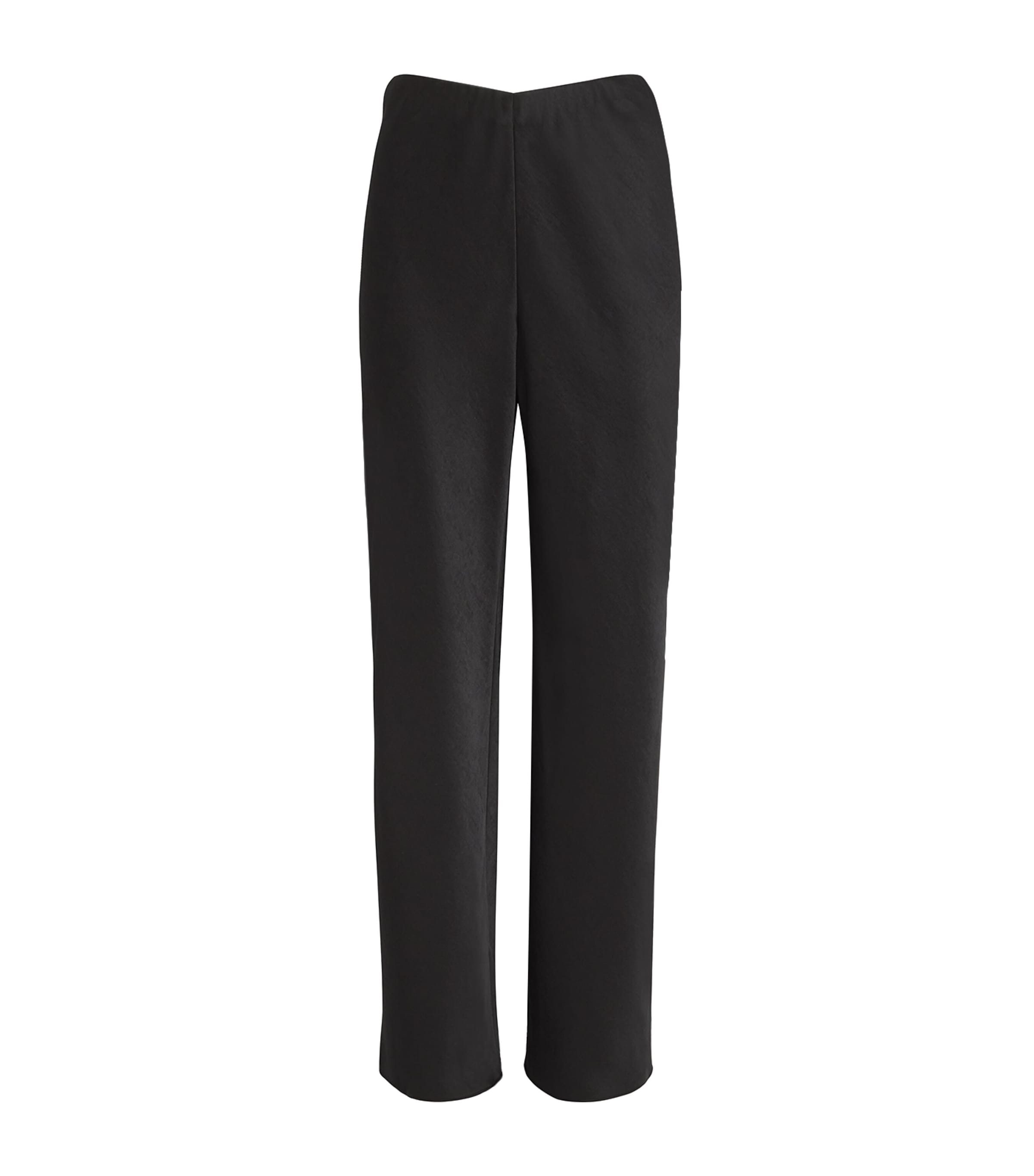 VINCE SATIN STRAIGHT TROUSERS 