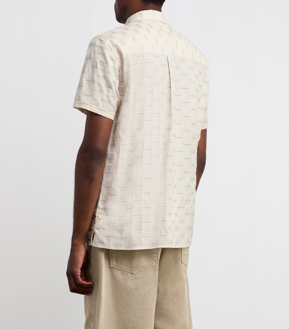 Cotton Saunton Shirt WHISPER WHITE Image 4