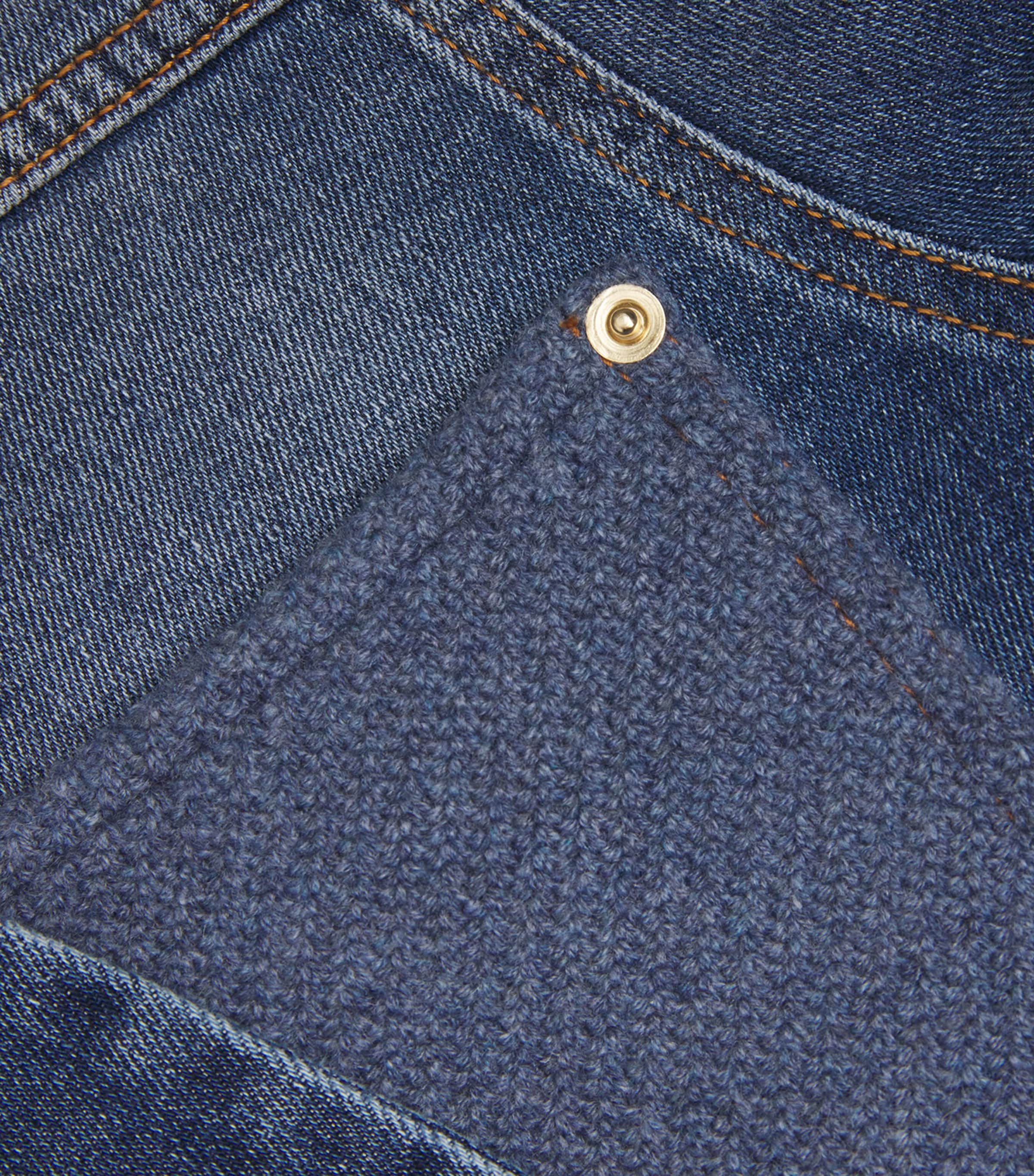 Front-Pocket Denim Jacket VR3 BLU DENIM Image 5