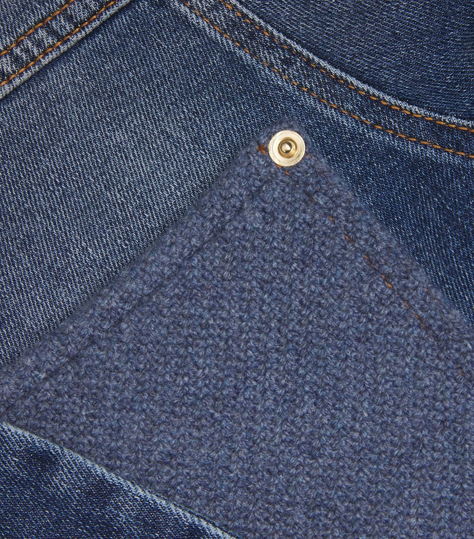 Front-Pocket Denim Jacket VR3 BLU DENIM Image 5
