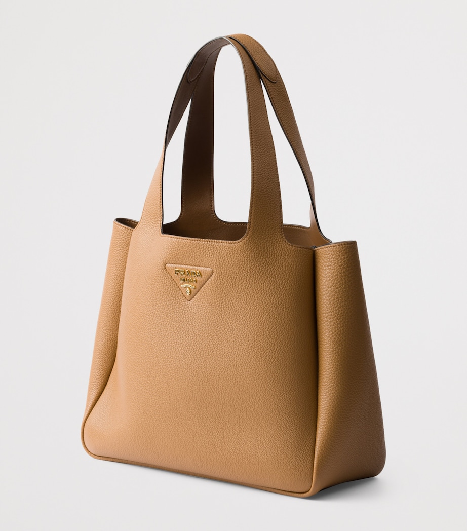 Medium Leather Tote Bag F03V8 Image 2