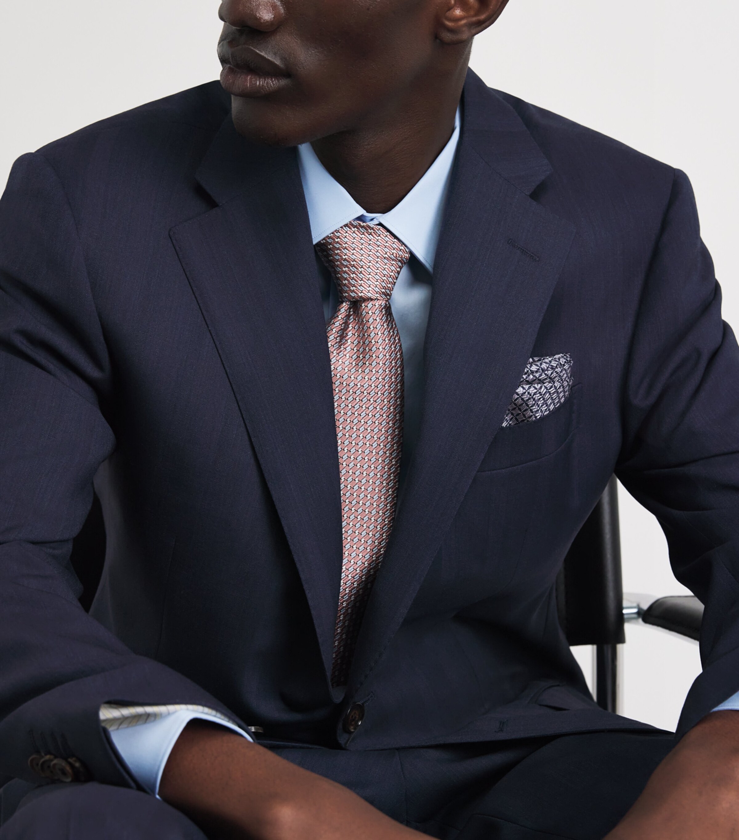 Silk Printed Pocket Square 1240 Image 2