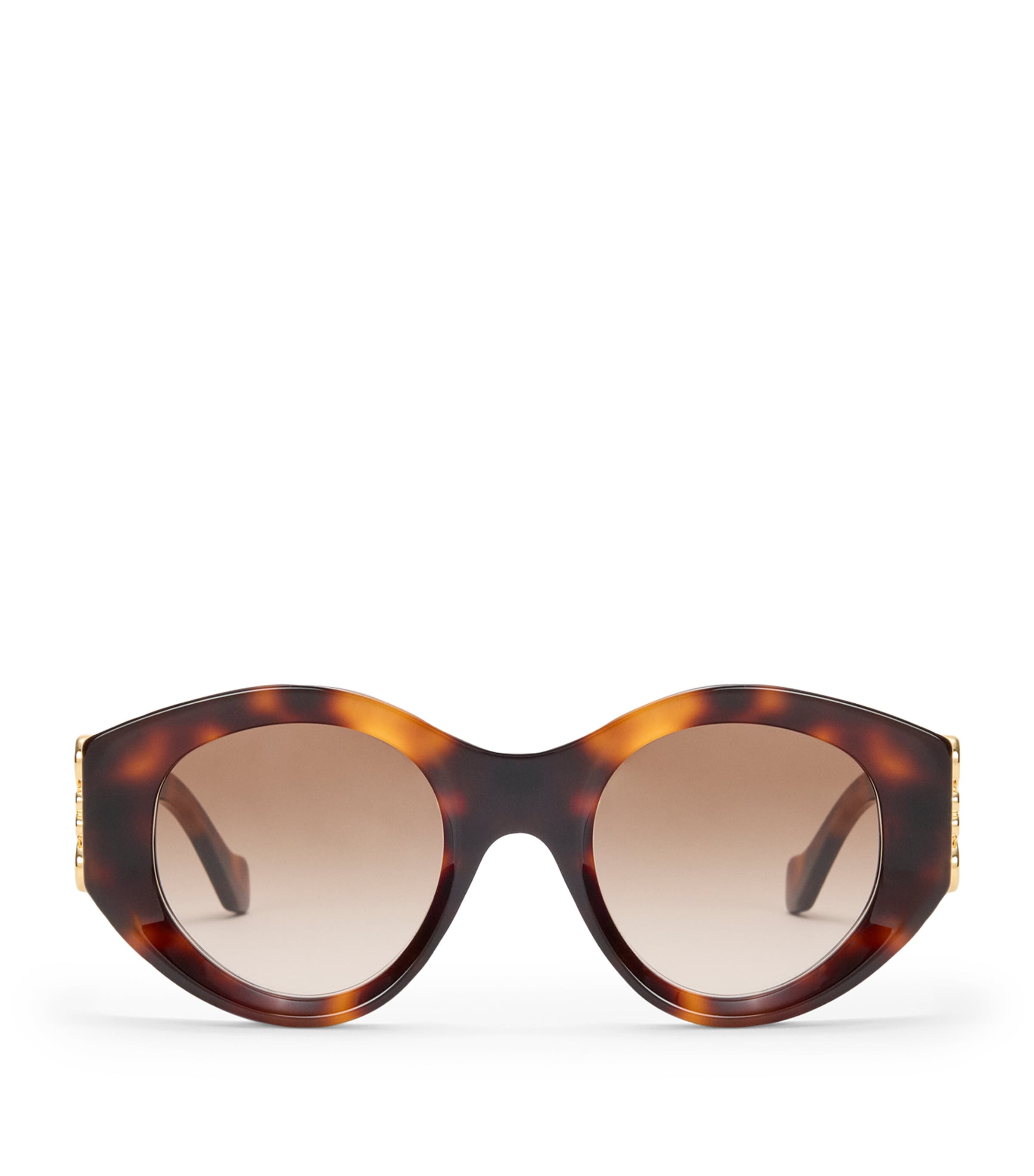 LOEWE Maxi Anagram Butterfly Sunglasses Havana Image 1