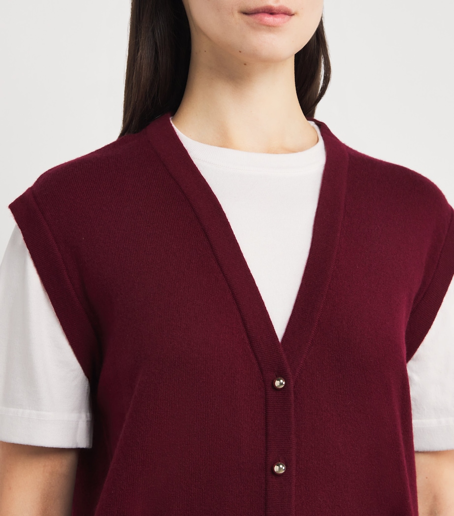 Wool-Blend Double-Layer Sweater BORDEAUX Image 6