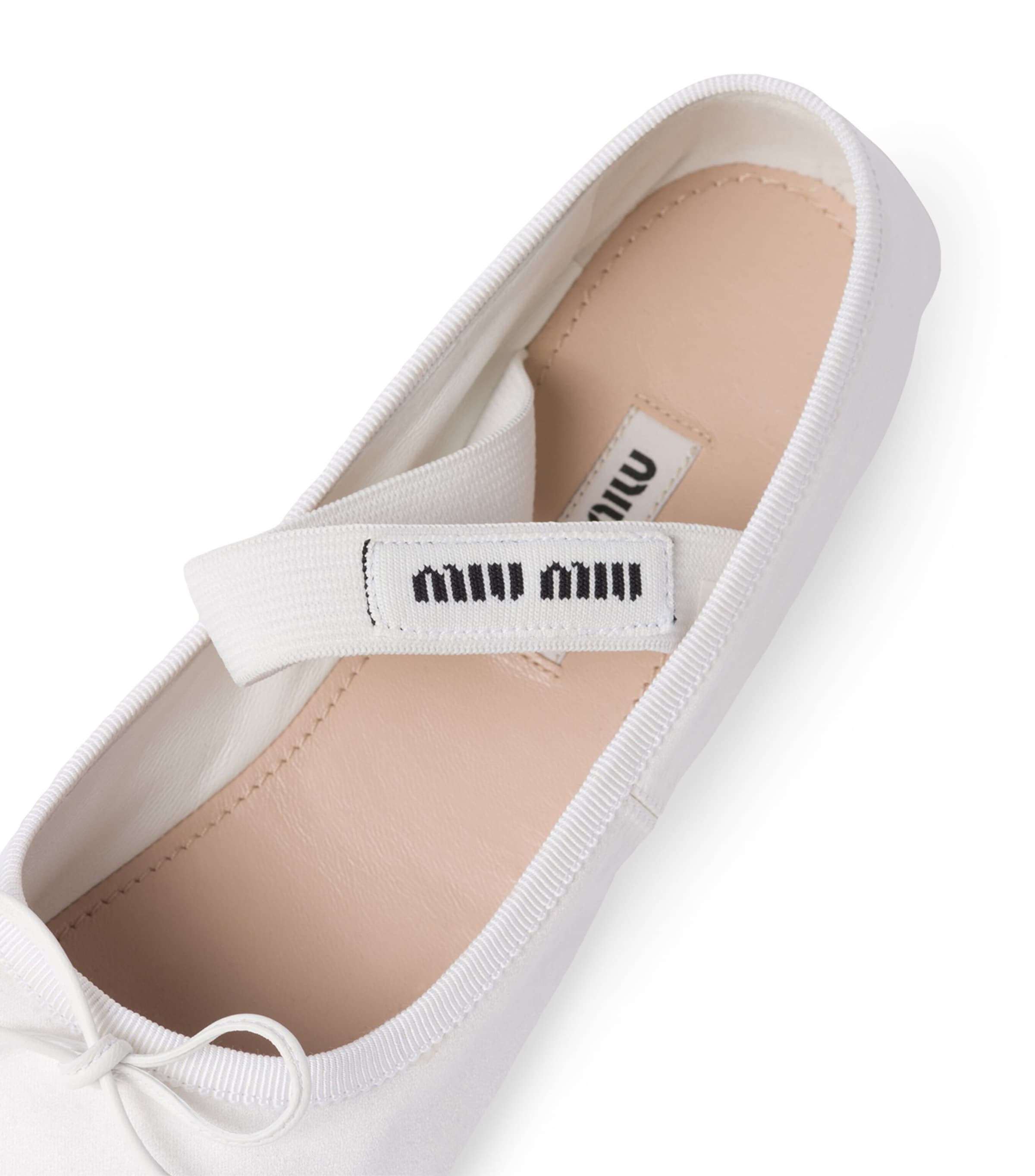 Satin Ballet Flats F0009 Image 4