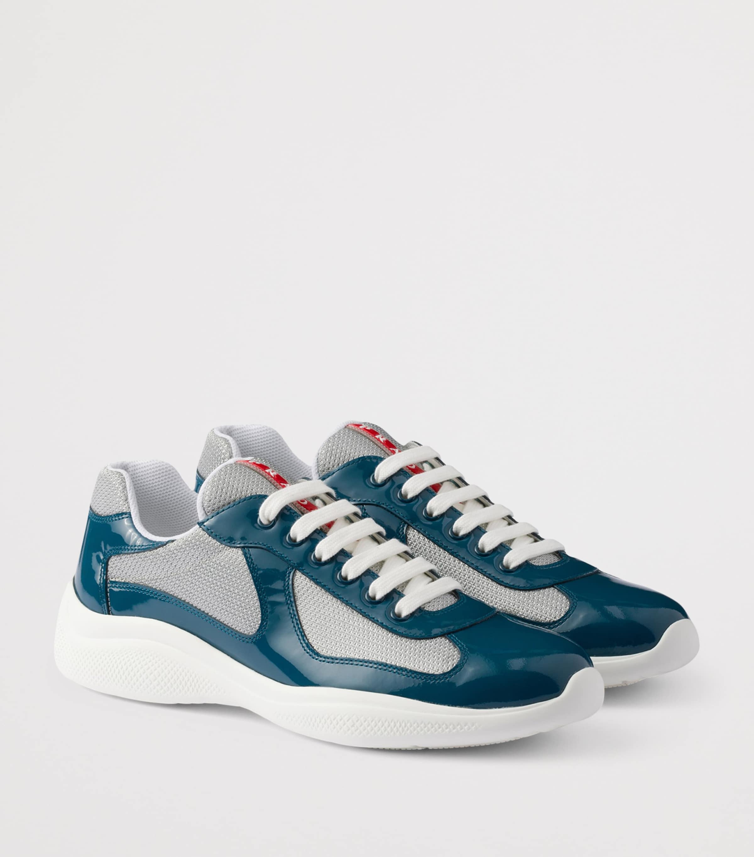 Prada Patent Leather America's Cup Sneakers Image 2
