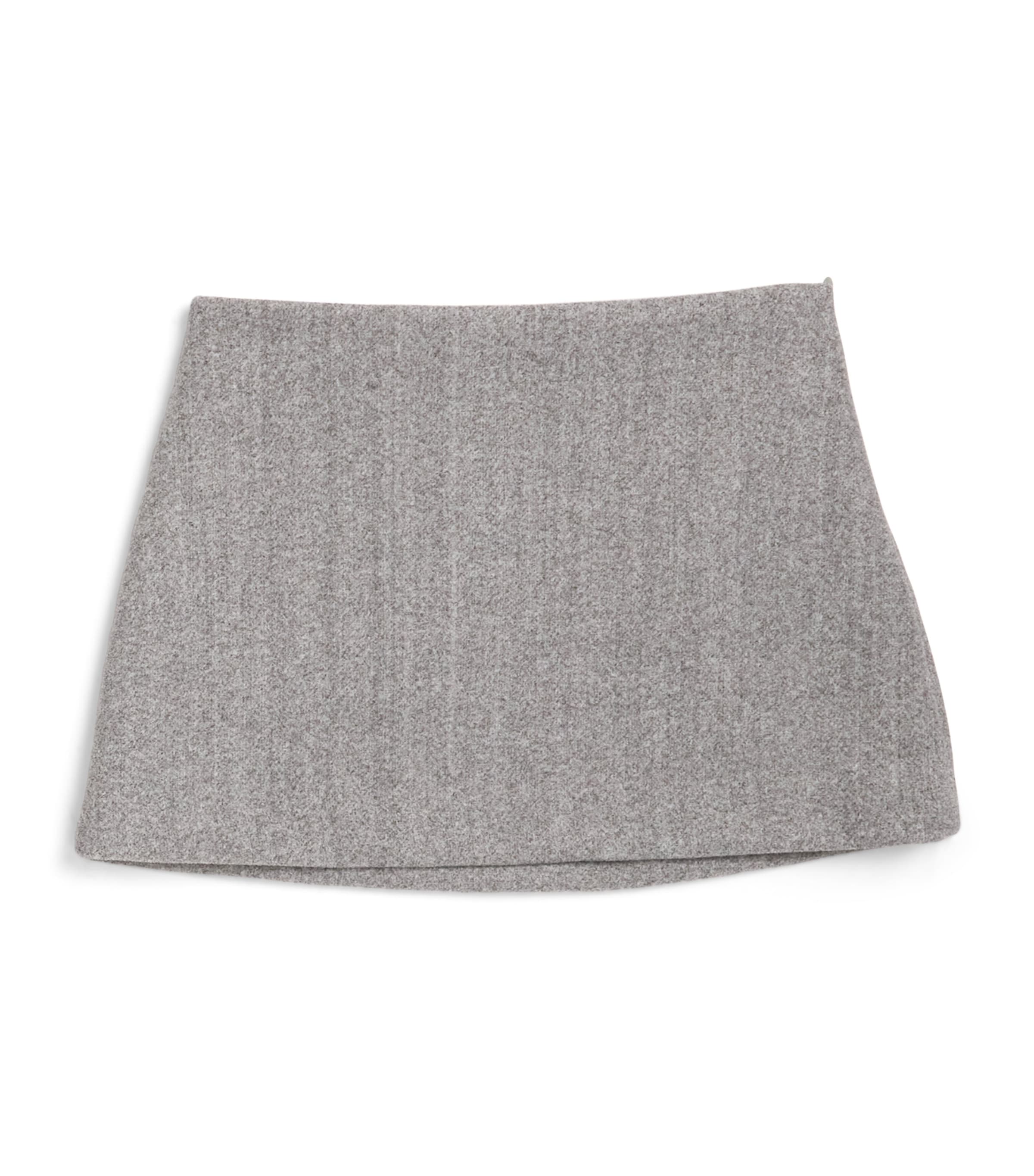 Shop Il Gufo Mini Skirt In Grey