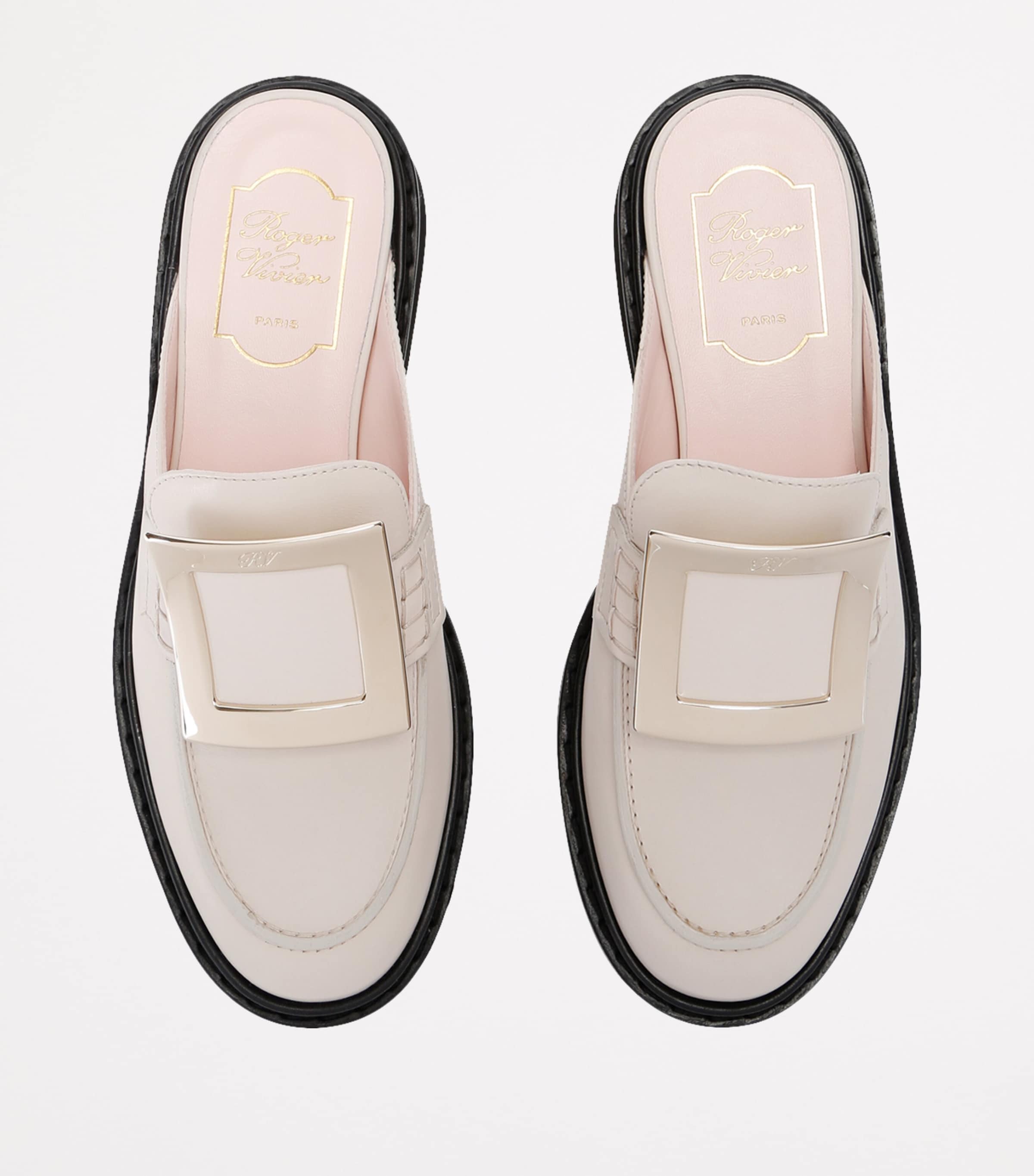 Viv' Rangers Mules WHITE/BLK Image 4