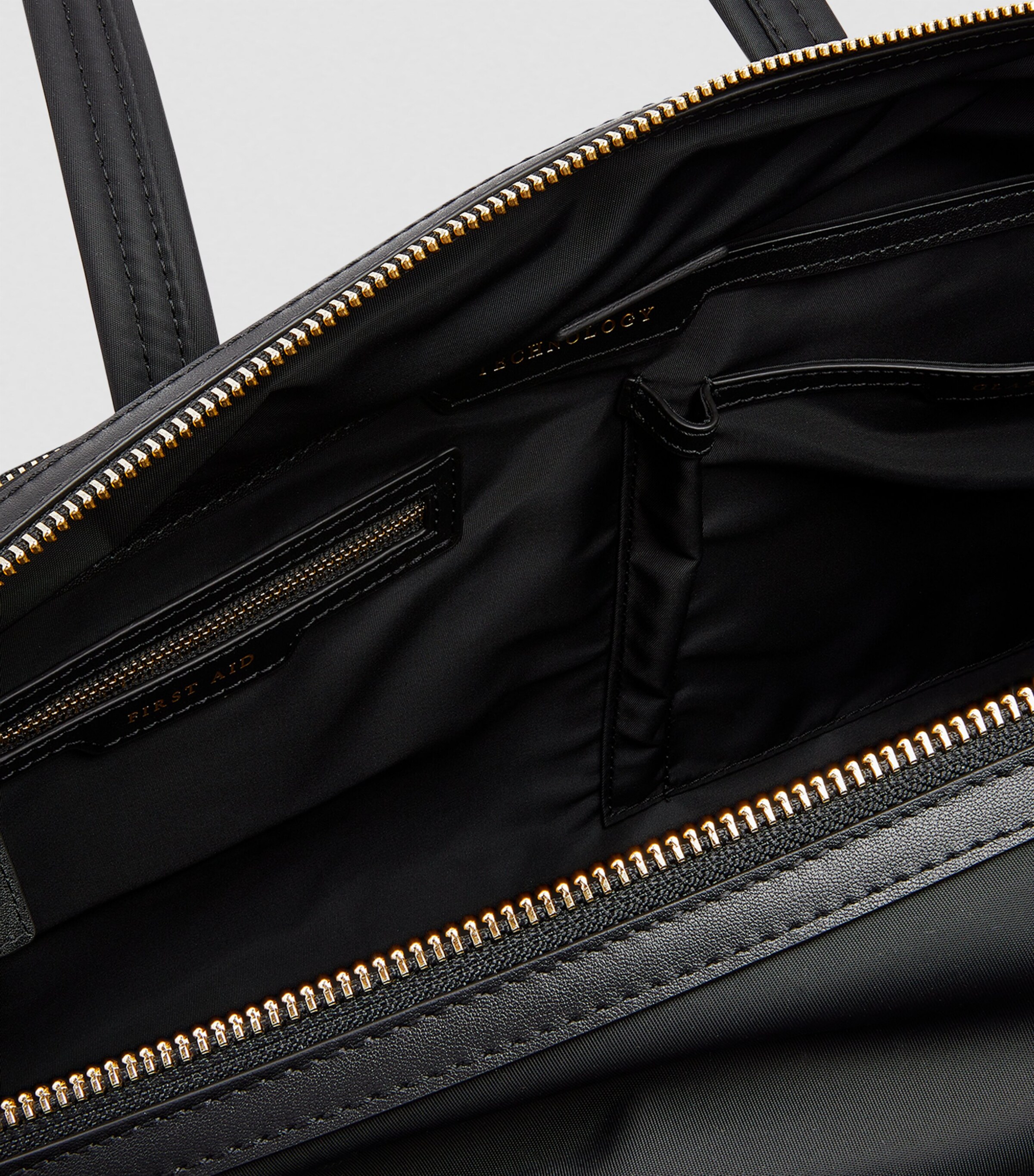 Anya Hindmarch In-Flight Tote Bag Black Image 6