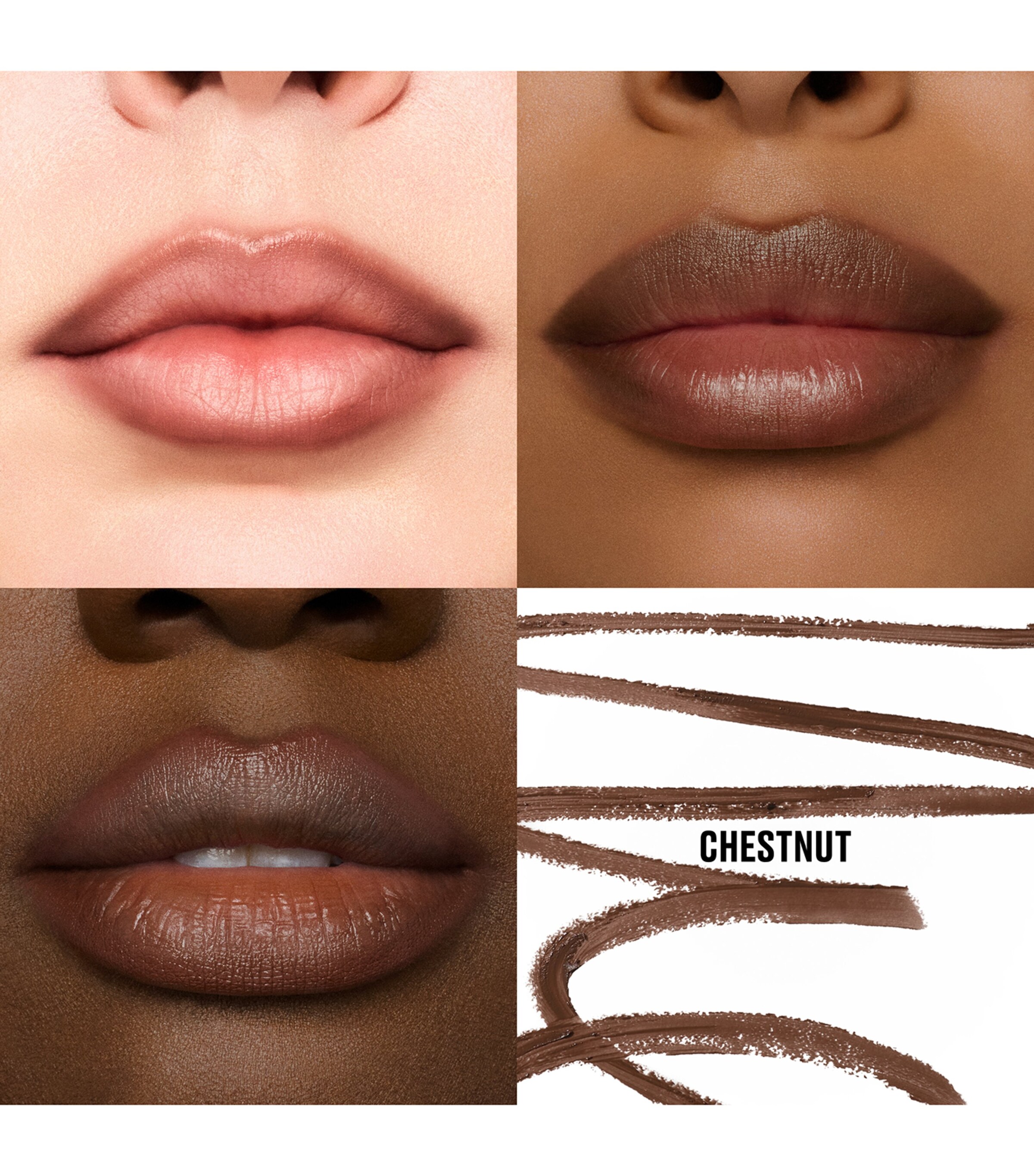 MAC Lipglazer Glossy Liner Chestnut Image 3
