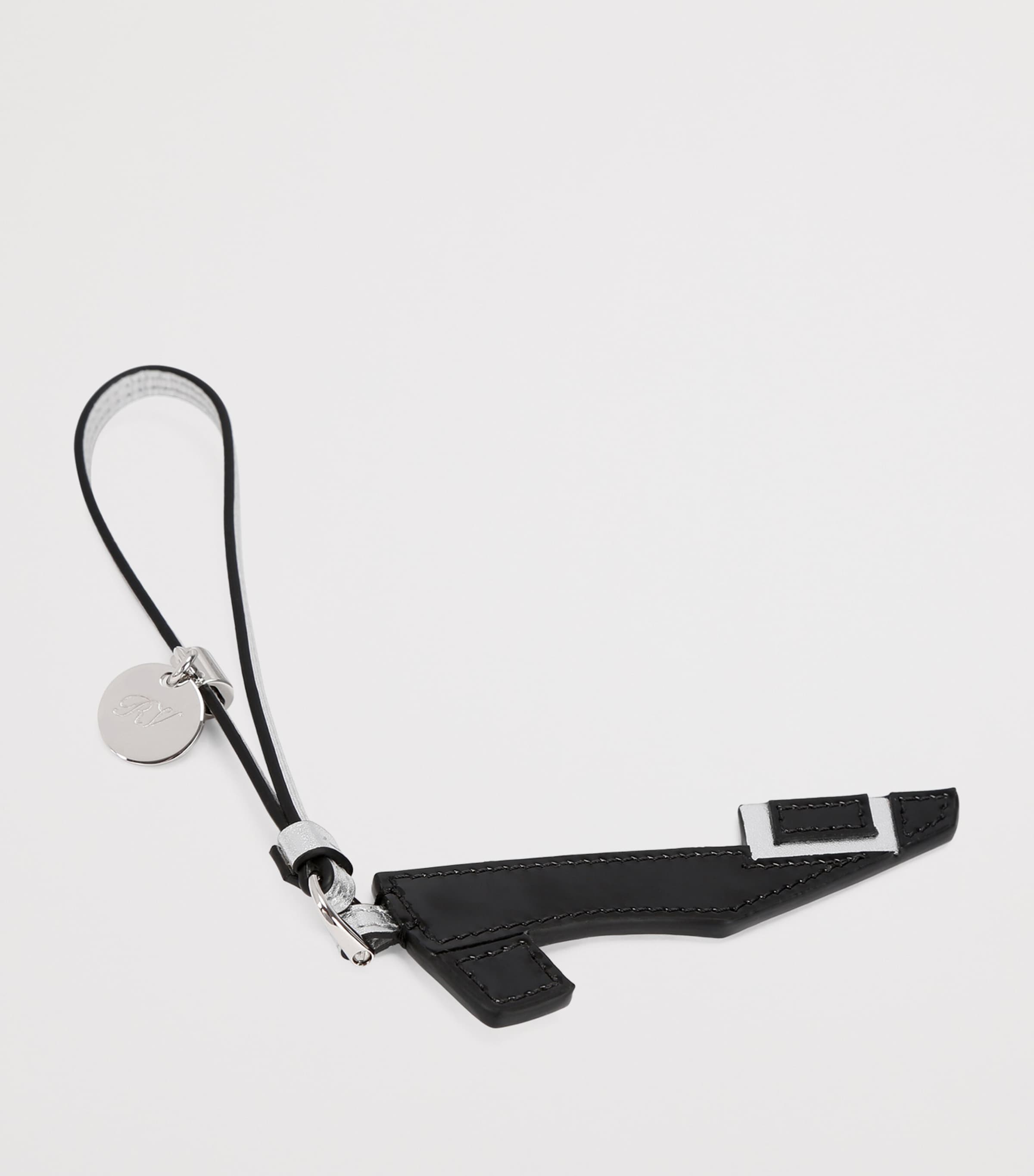 Leather Belle Vivier Bag Charm BLACK Image 4