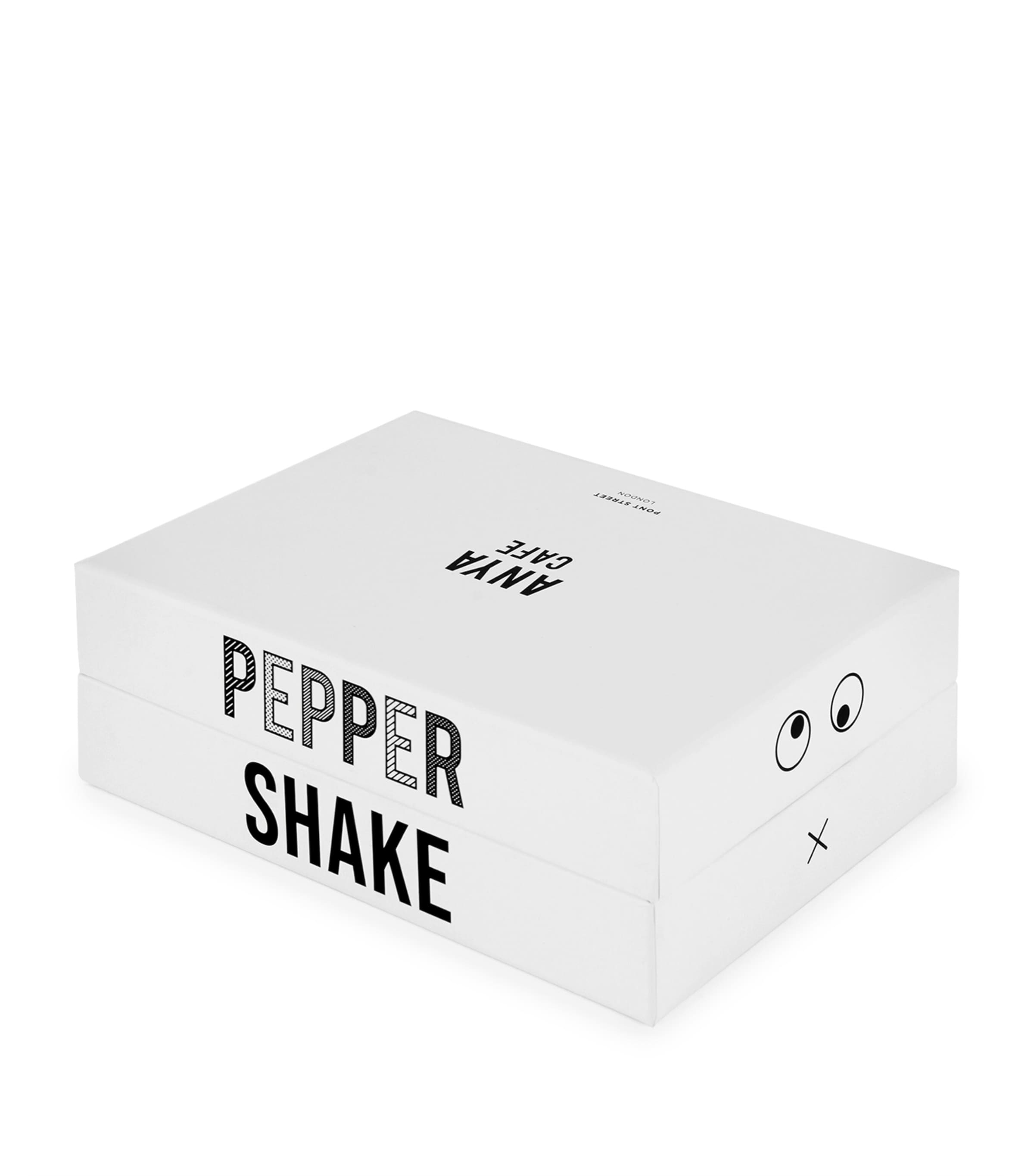 Bone China Eyes Salt and Pepper Shakers WHITE Image 6