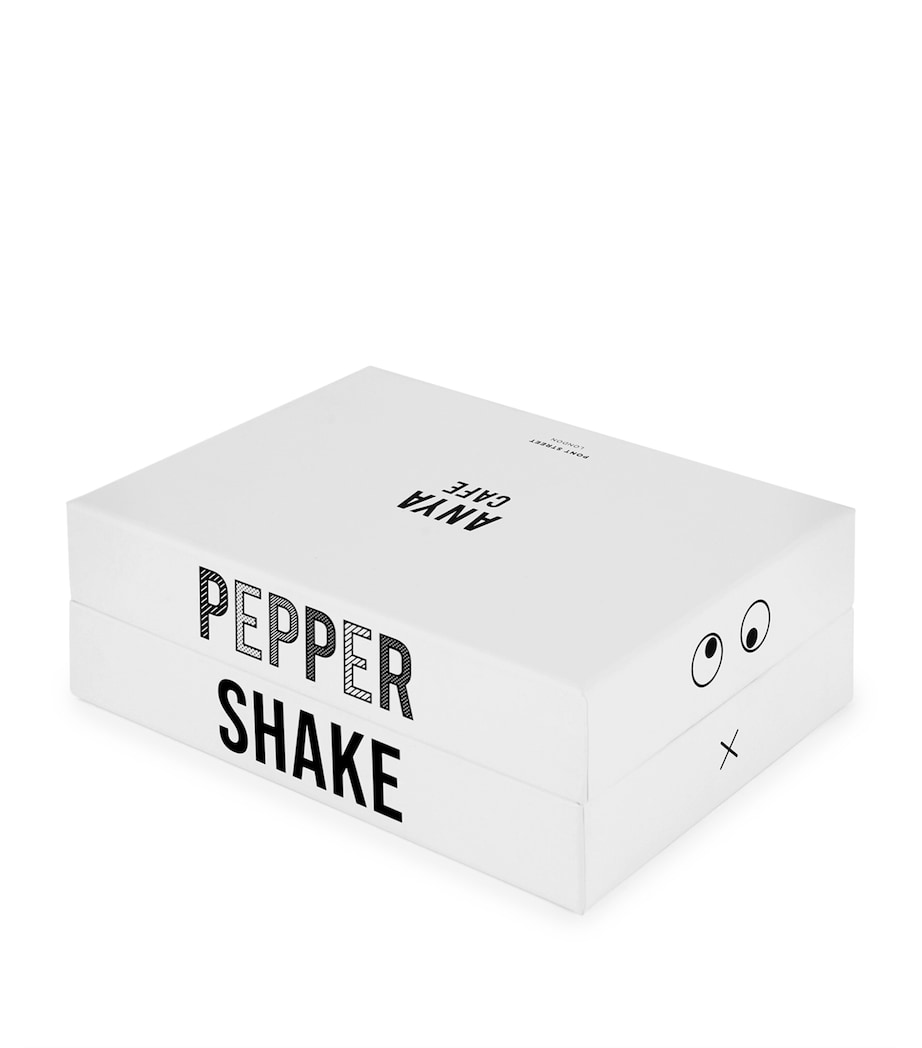 Bone China Eyes Salt and Pepper Shakers WHITE Image 6