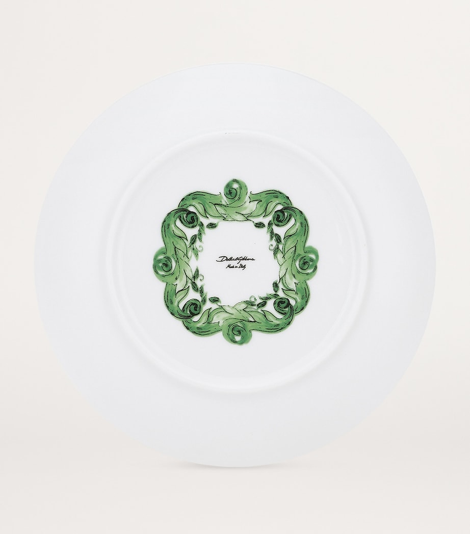 Set of 2 Dinner Plates (26cm) UV001-VERDE MAIOLICA Image 4
