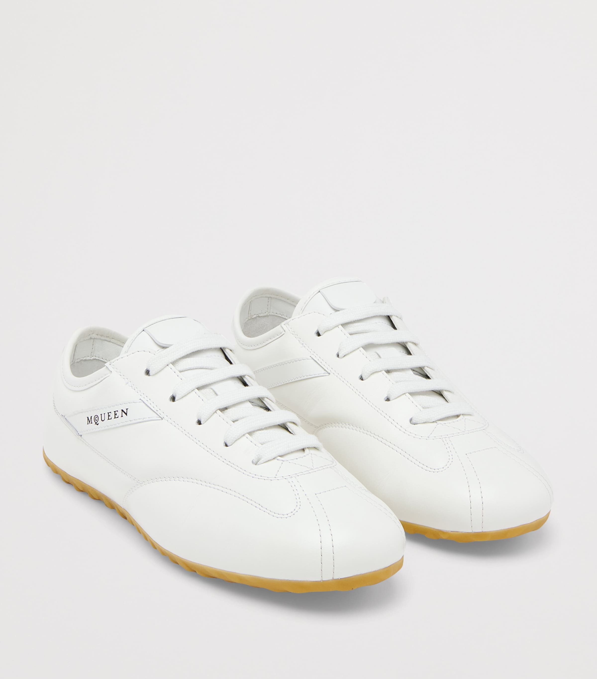 McQueen Calfskin Boxe Sneakers Image 3