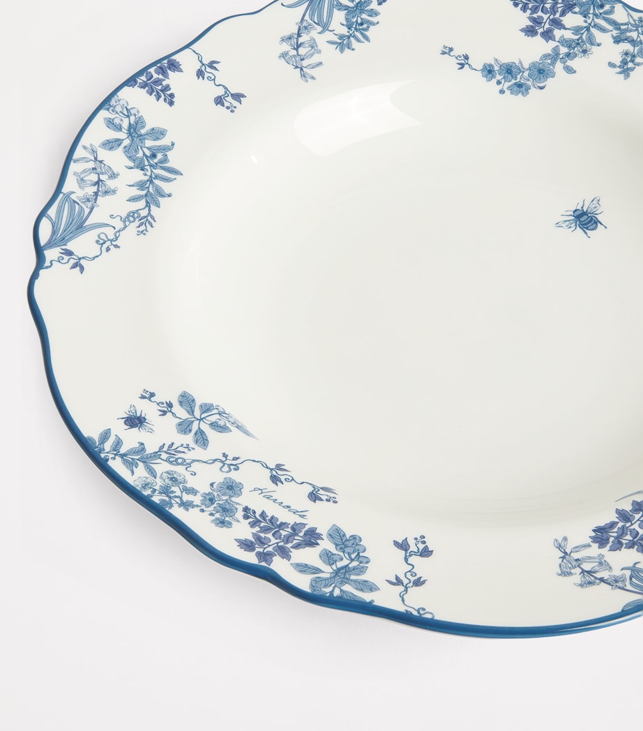 Bone China Toile Bowl (23.5cm) BLUE Image 3