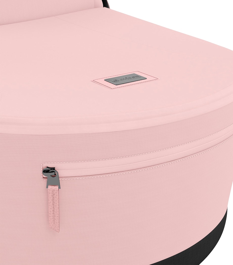 PRIAM Pushchair Lux Carrycot - Peach Pink PEACH/PINK Image 5