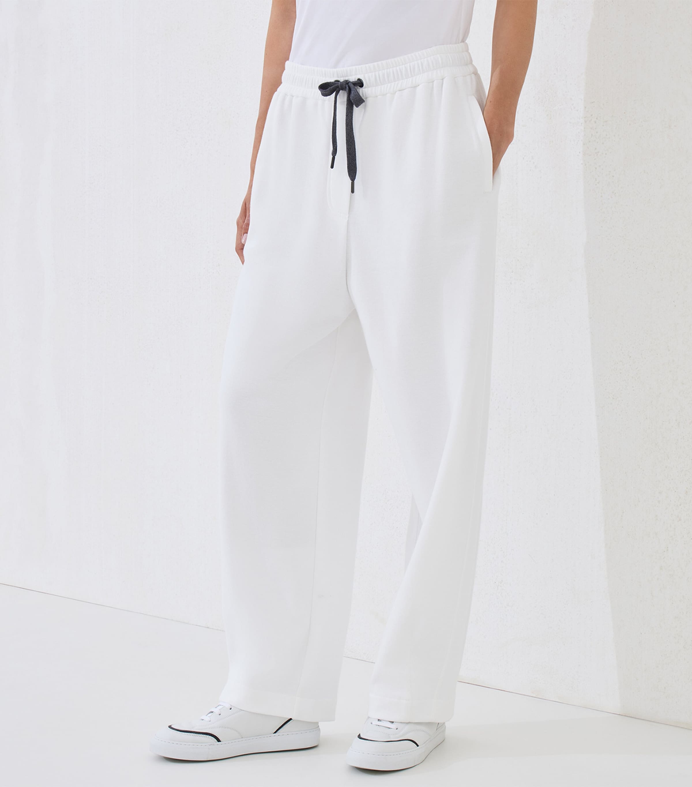 Techno Cotton Piqué Track Trousers C7220 Image 2
