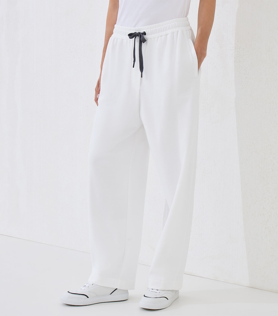 Techno Cotton Piqué Track Trousers C7220 Image 2