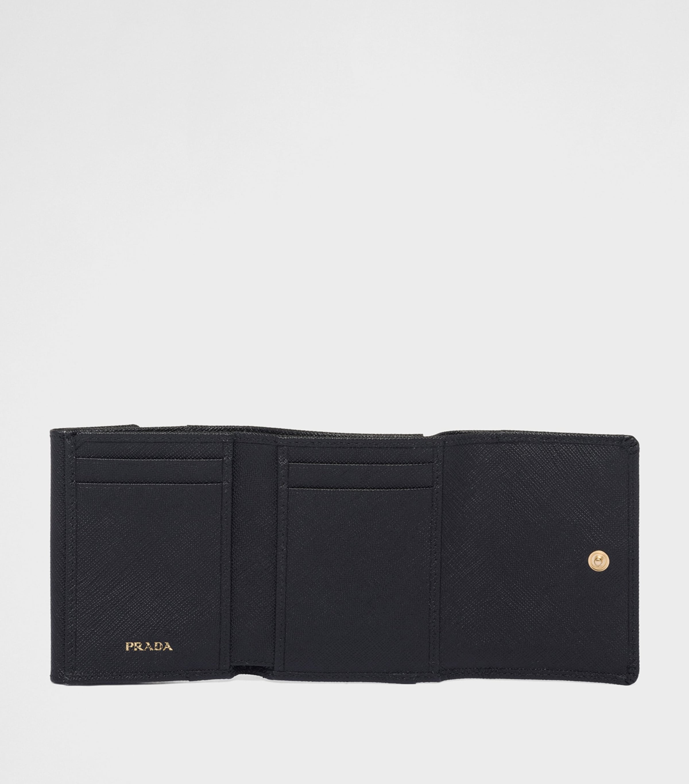 Small Saffiano Leather Bifold Wallet F0002 Image 4