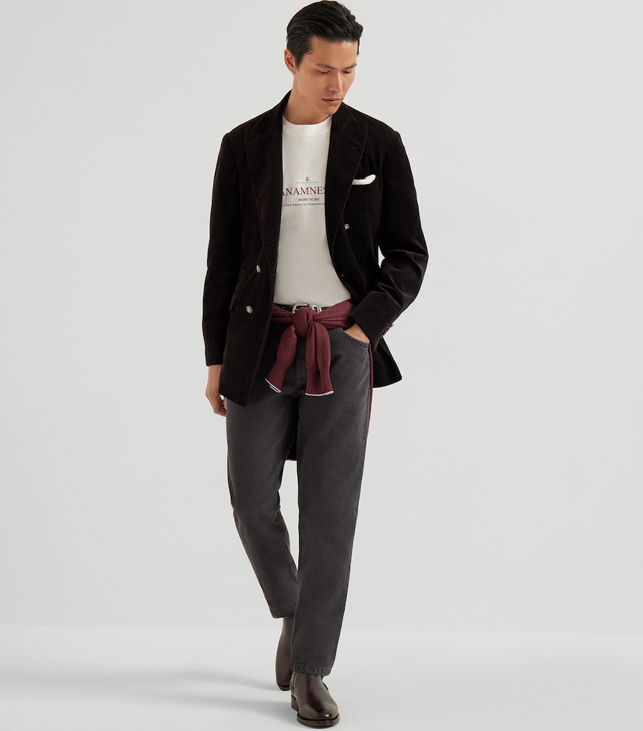 Cotton Anamnesis Print T-Shirt CRK45 Image 2