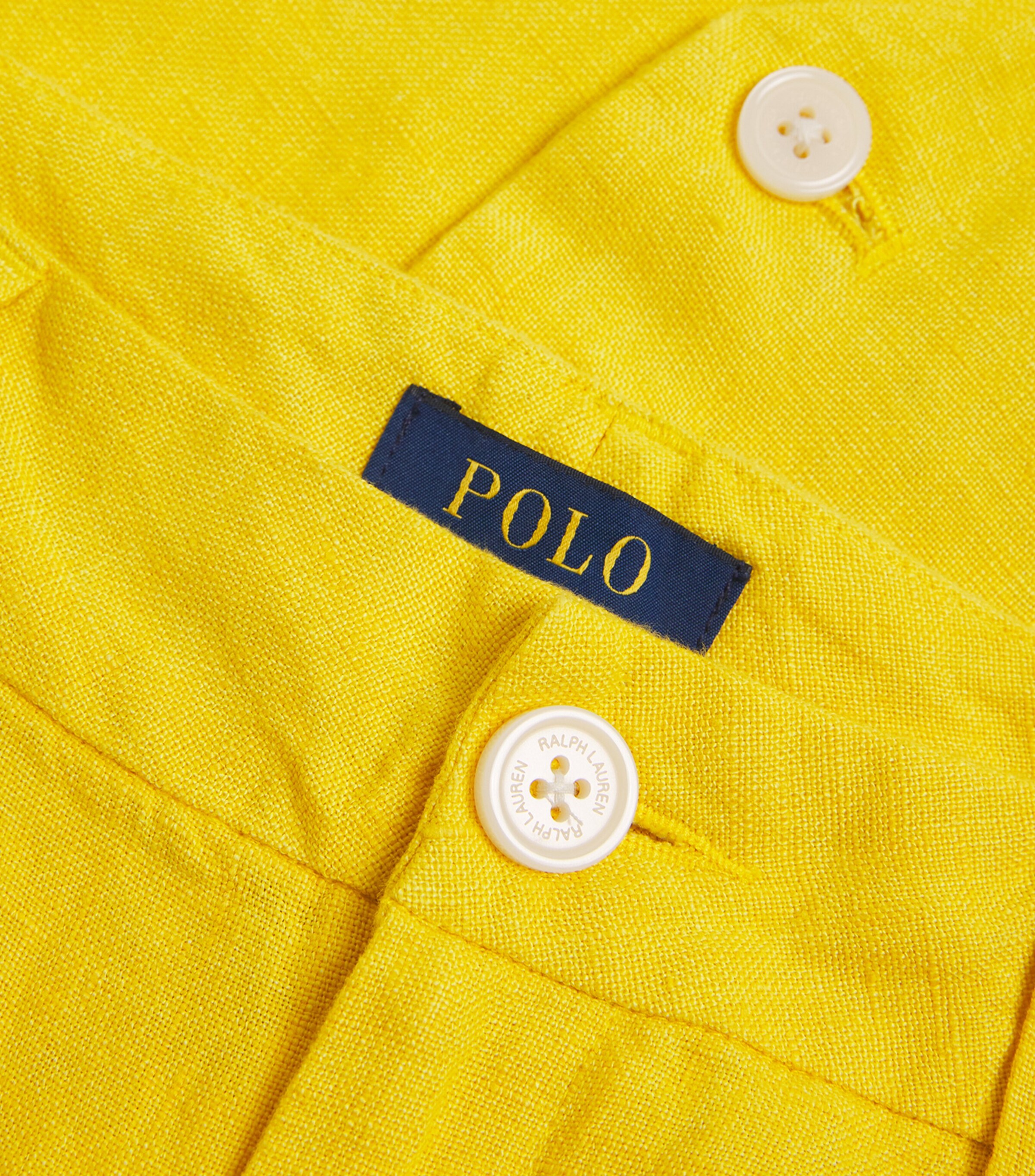 Linen Waistcoat and Trousers Set (7-16 Years) YELLOW Image 4